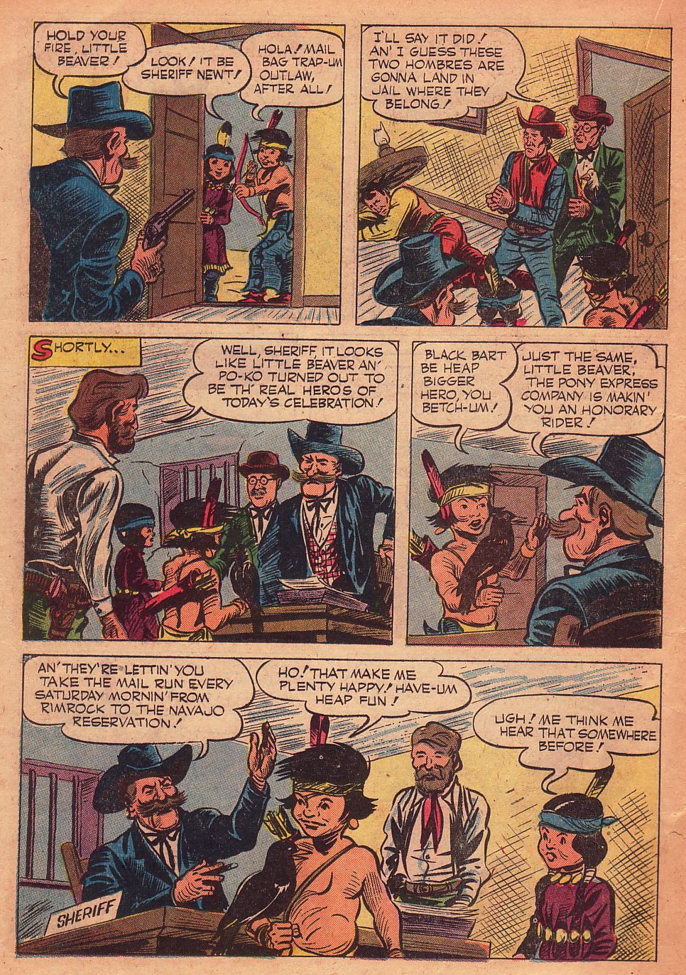 Read online Four Color Comics comic -  Issue #612 - 22