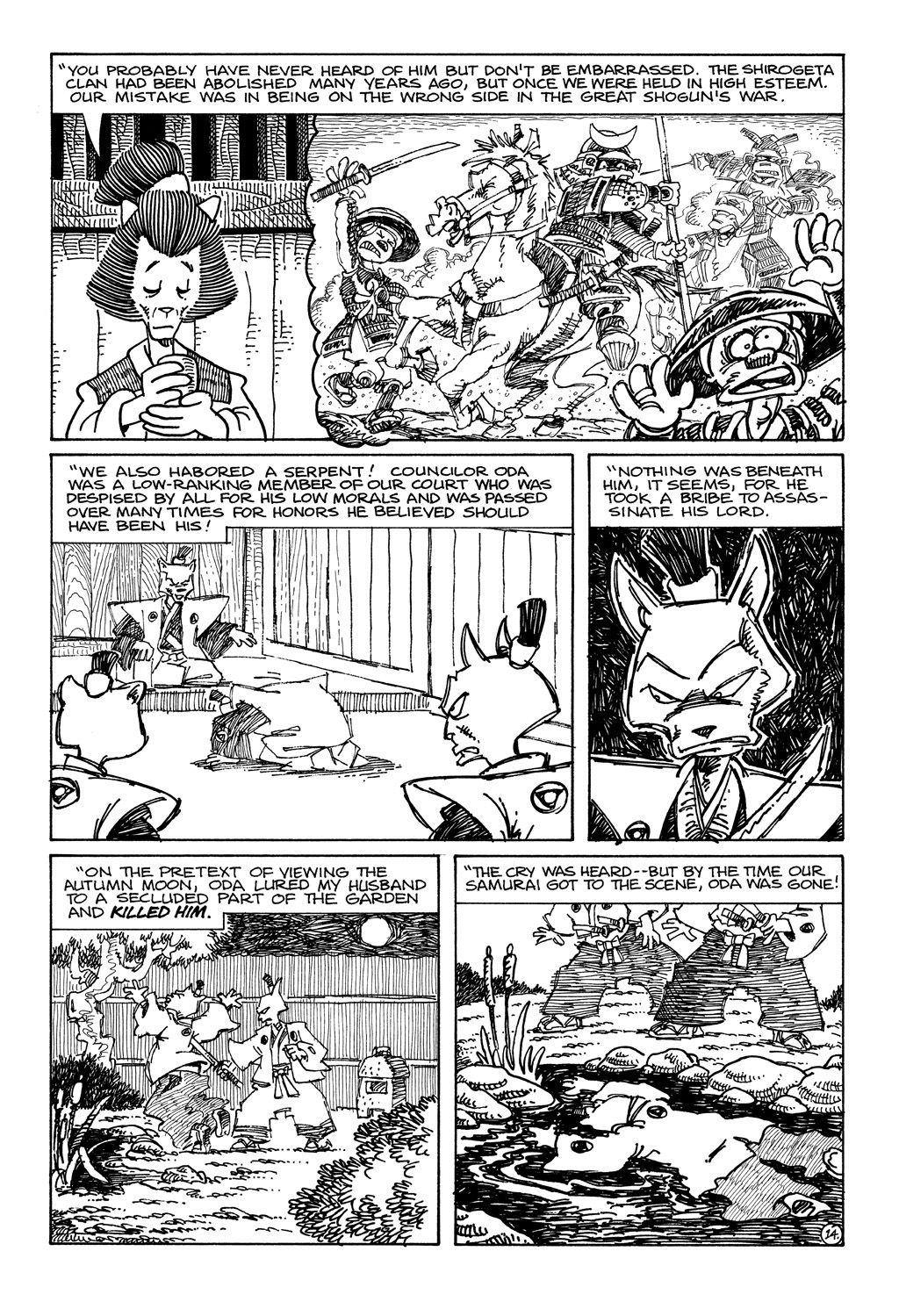 Read online Usagi Yojimbo (1987) comic -  Issue #34 - 16