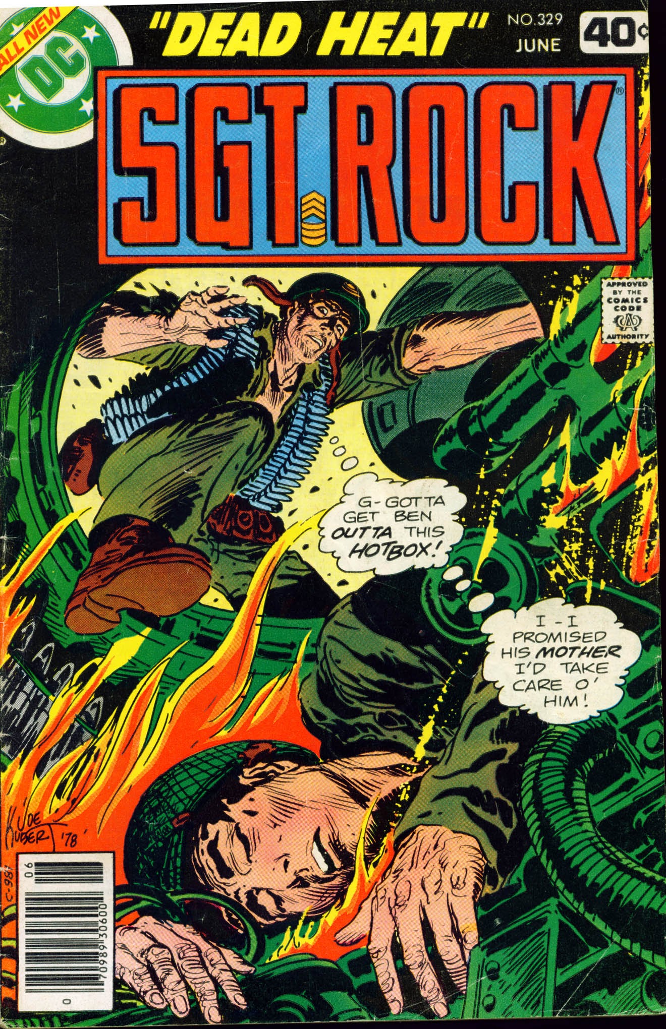 Read online Sgt. Rock comic -  Issue #329 - 1