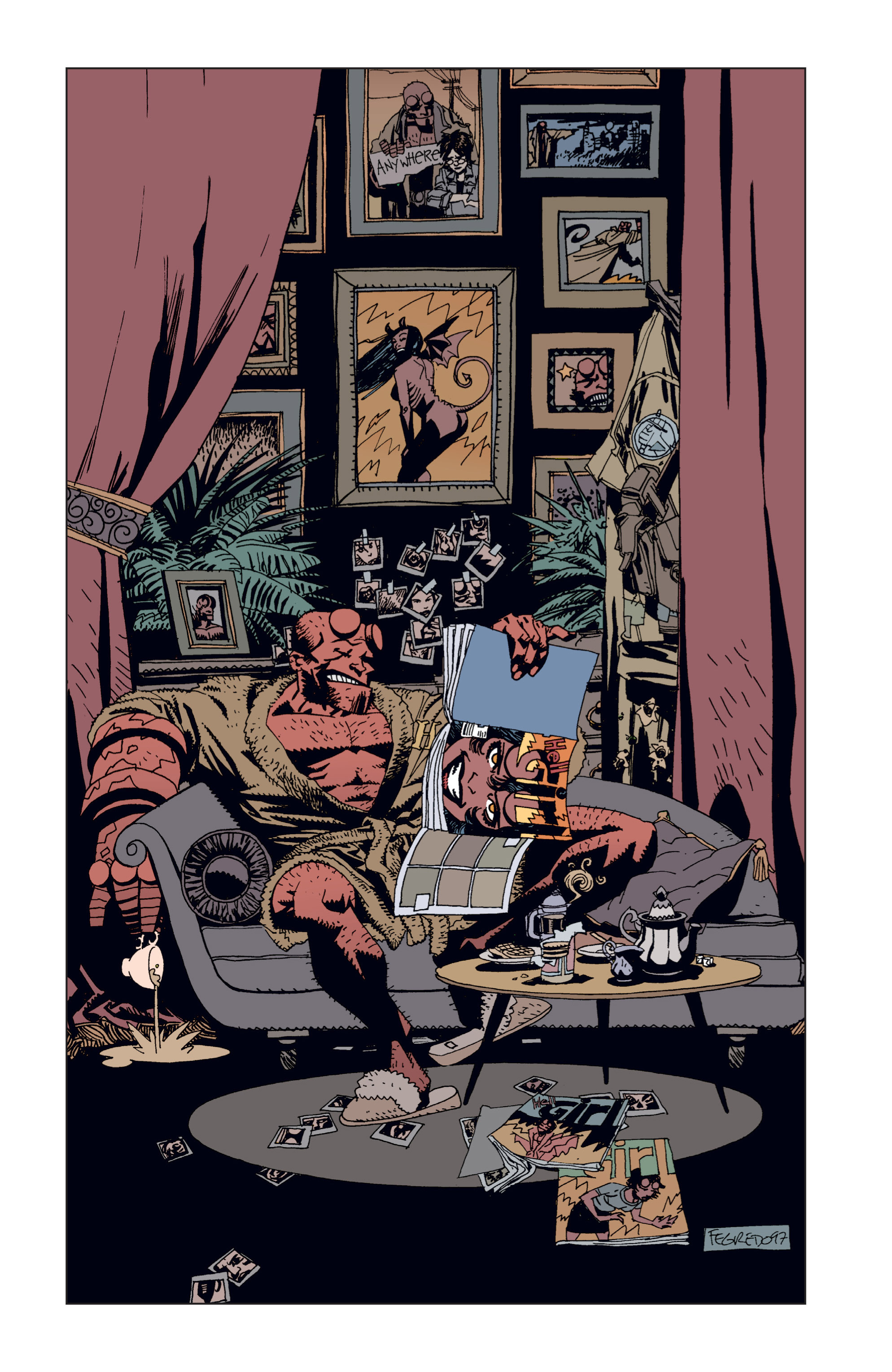 Read online Hellboy comic -  Issue #3 - 174