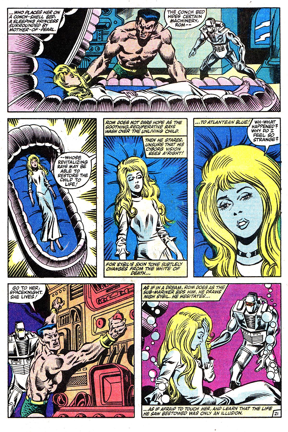 Read online ROM (1979) comic -  Issue #35 - 21