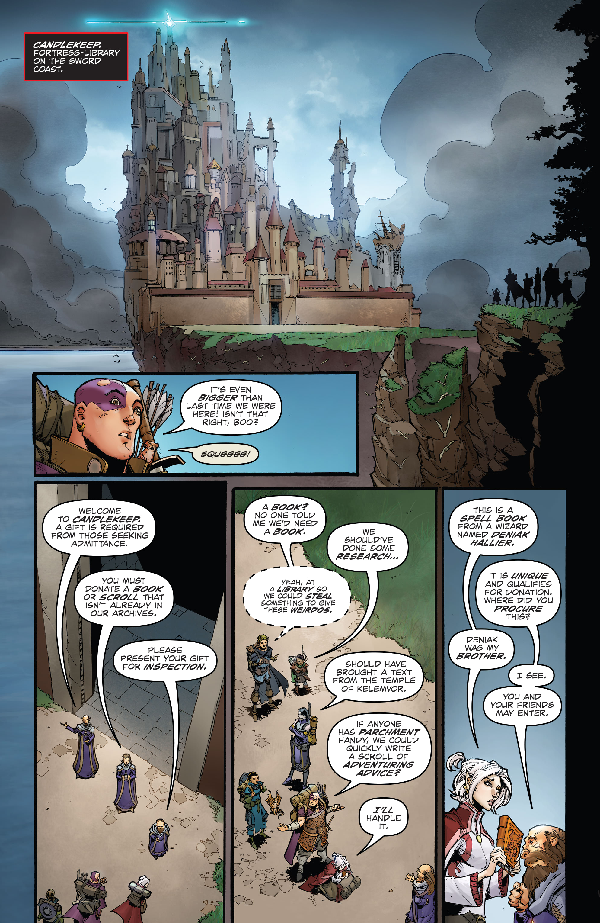 Read online Dungeons & Dragons: Infernal Tides comic -  Issue #2 - 6