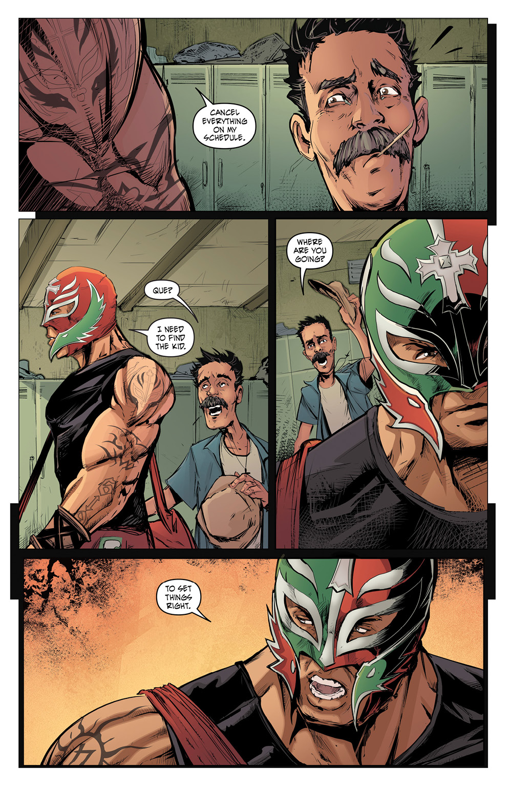 Read online Lucha Underground comic -  Issue #1 - 18