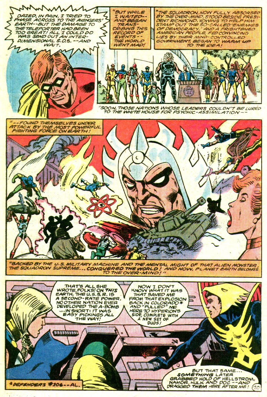 Read online The Defenders (1972) comic -  Issue #112 - 21