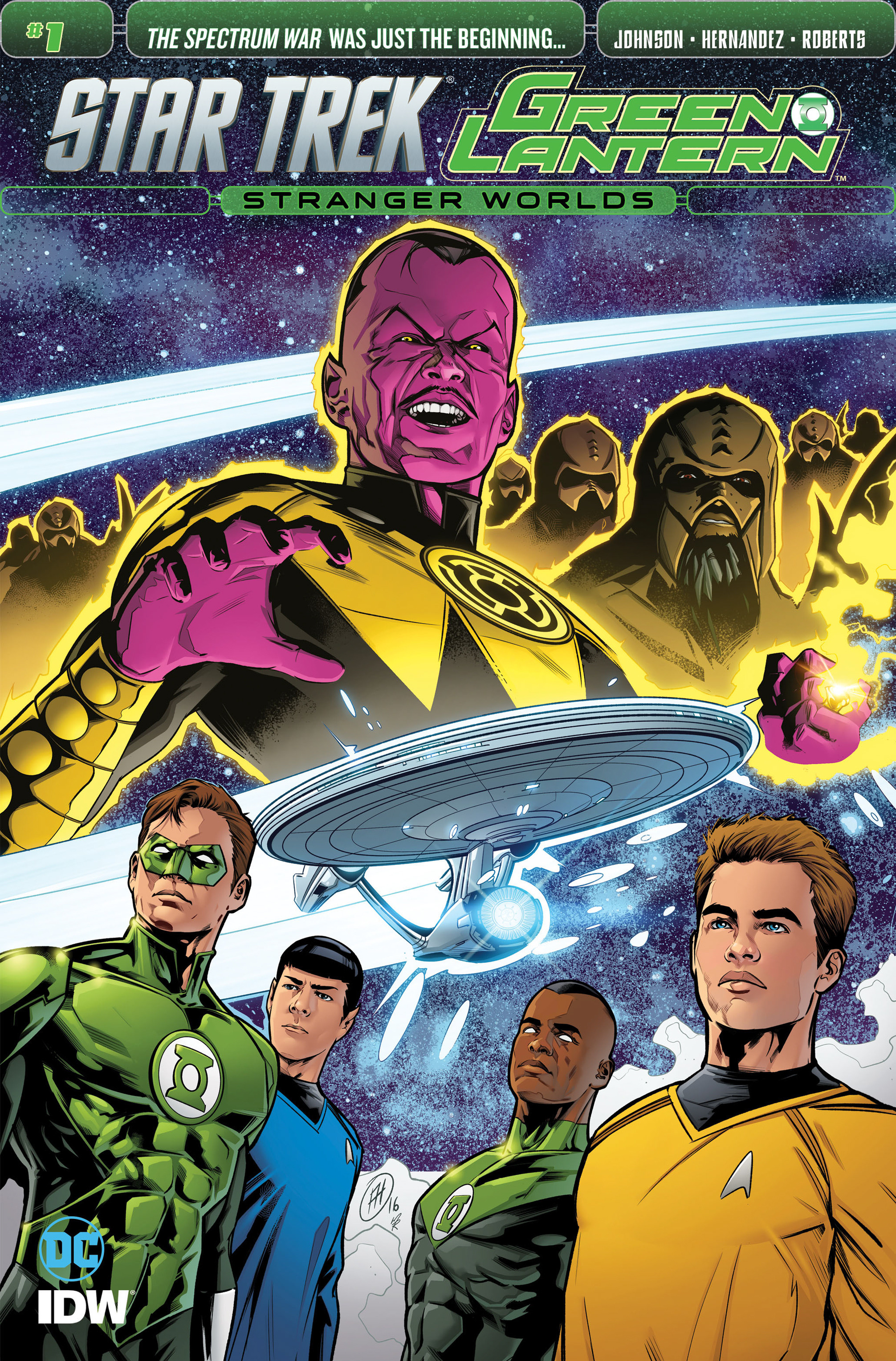 Read online Star Trek/Green Lantern (2016) comic -  Issue #1 - 1