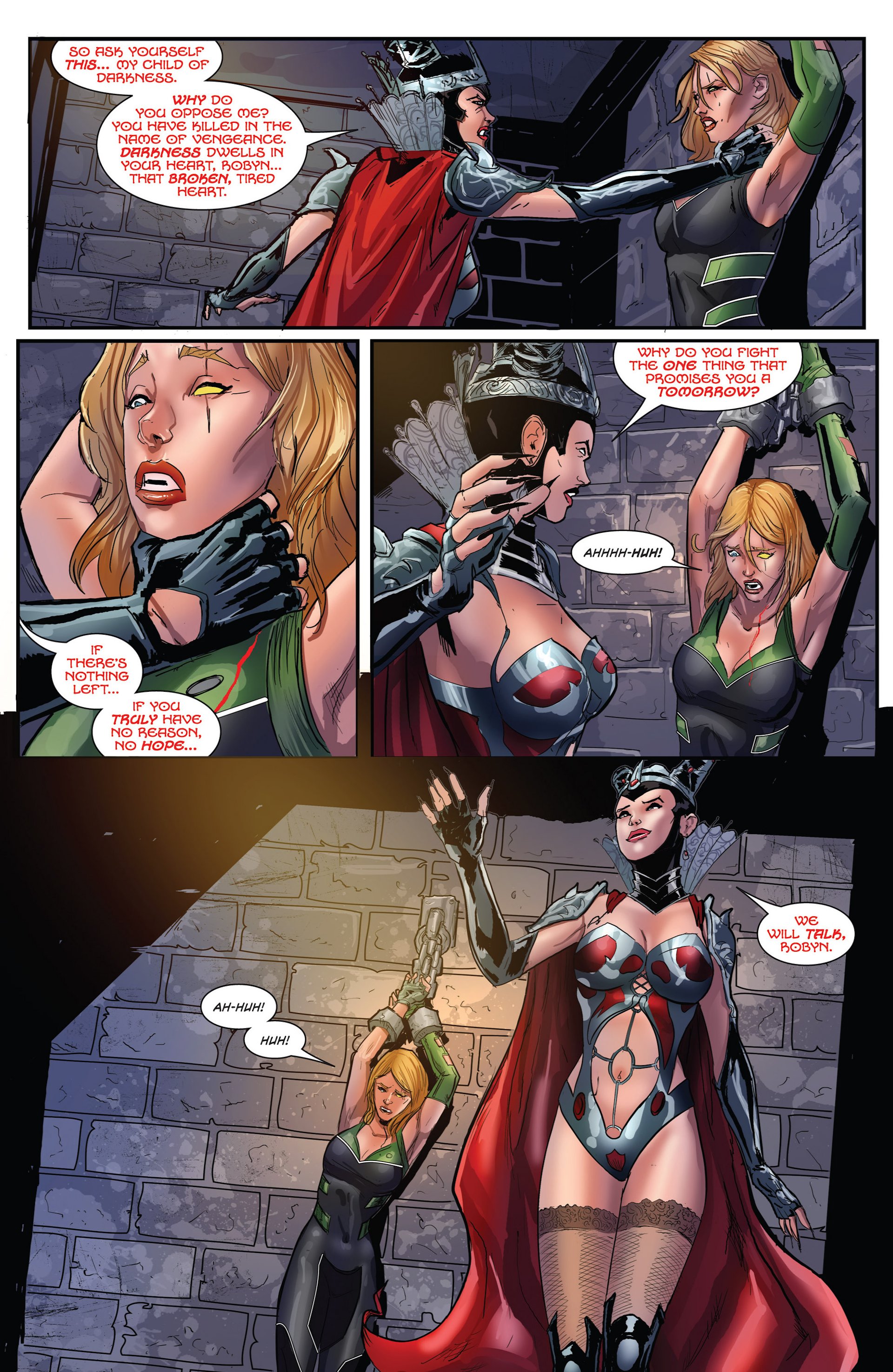 Read online Grimm Fairy Tales presents Robyn Hood: Age of Darkness comic -  Issue # Full - 21