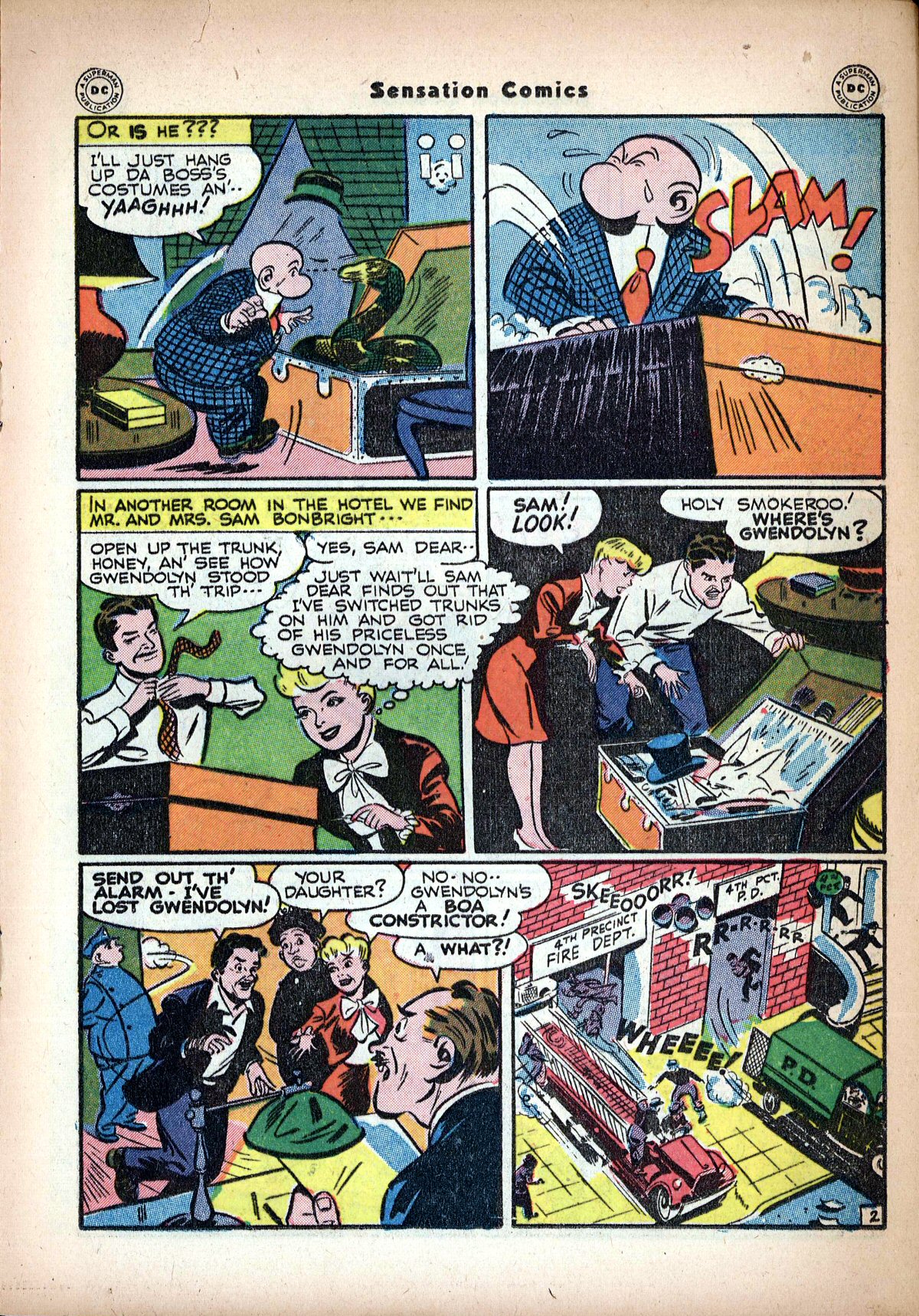 Read online Sensation (Mystery) Comics comic -  Issue #62 - 25