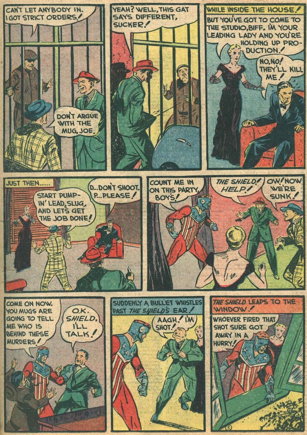 Read online Pep Comics comic -  Issue #8 - 7