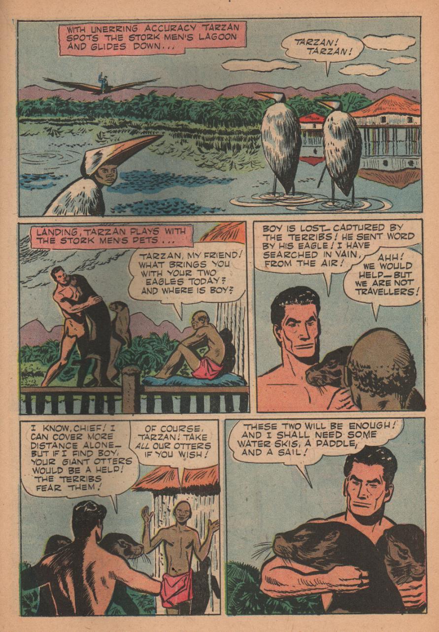 Read online Tarzan (1948) comic -  Issue #88 - 23