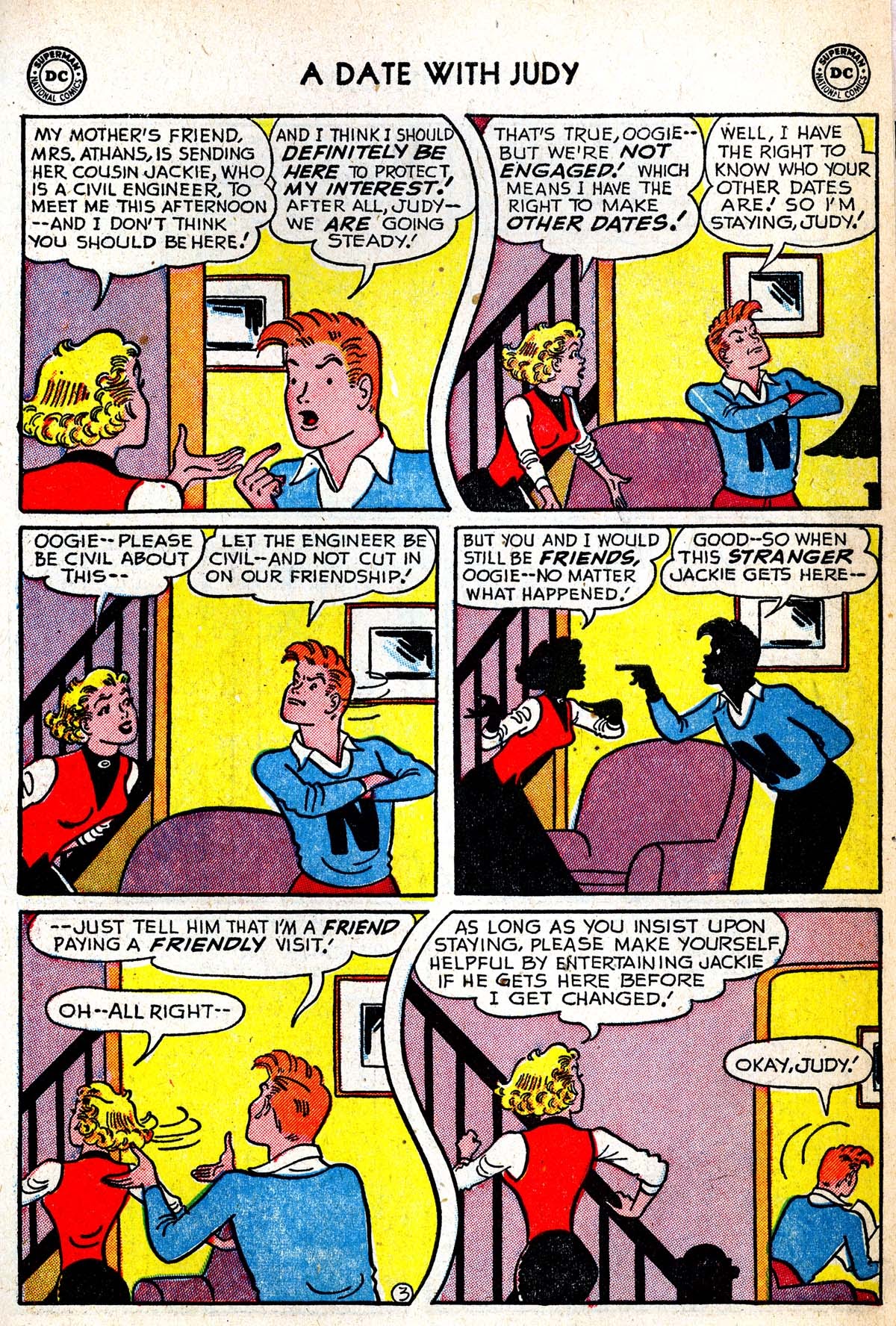 Read online A Date with Judy comic -  Issue #33 - 37
