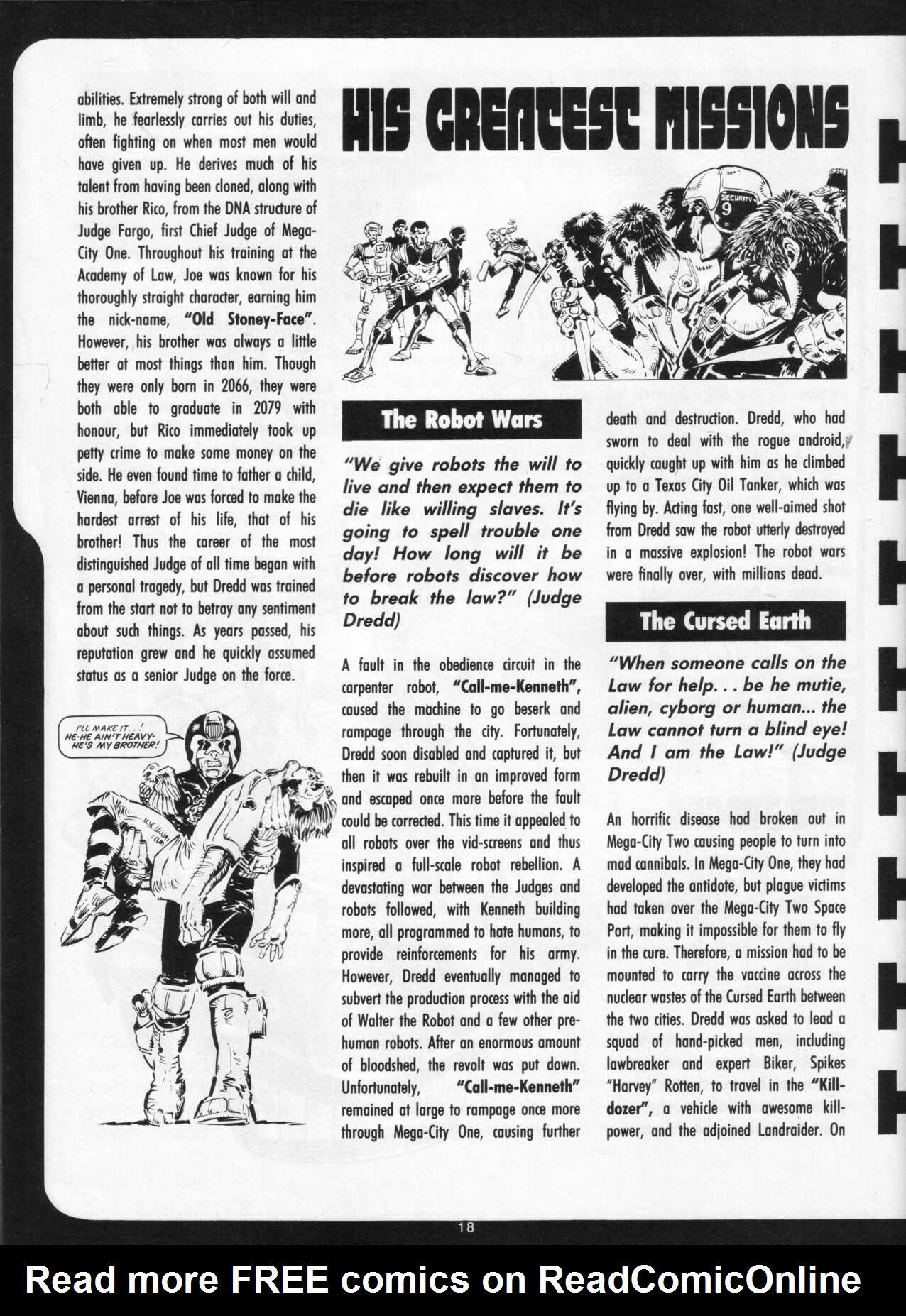 Read online Judge Dredd Mega-Special comic -  Issue #2 - 20