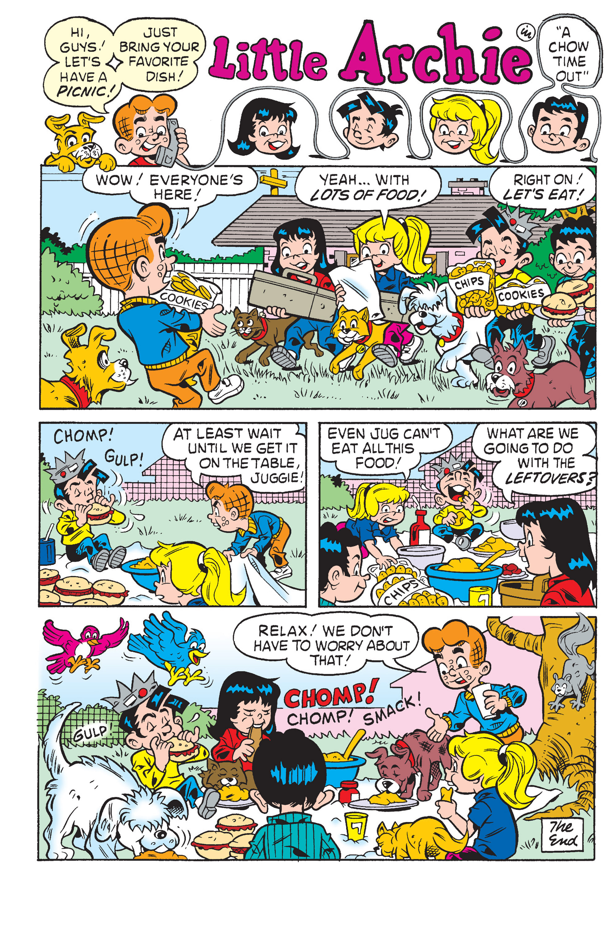 Read online Betty and Veronica: Picnic Antics comic -  Issue # TPB - 56