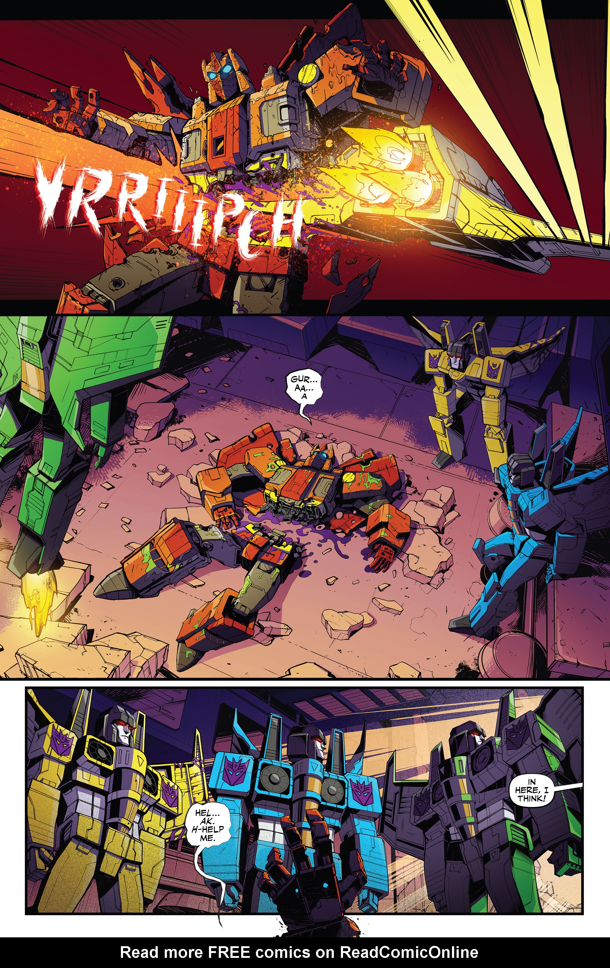 Read online Transformers (2019) comic -  Issue #25 - 36