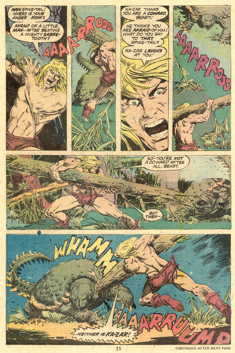Read online Ka-Zar comic -  Issue #9 - 8