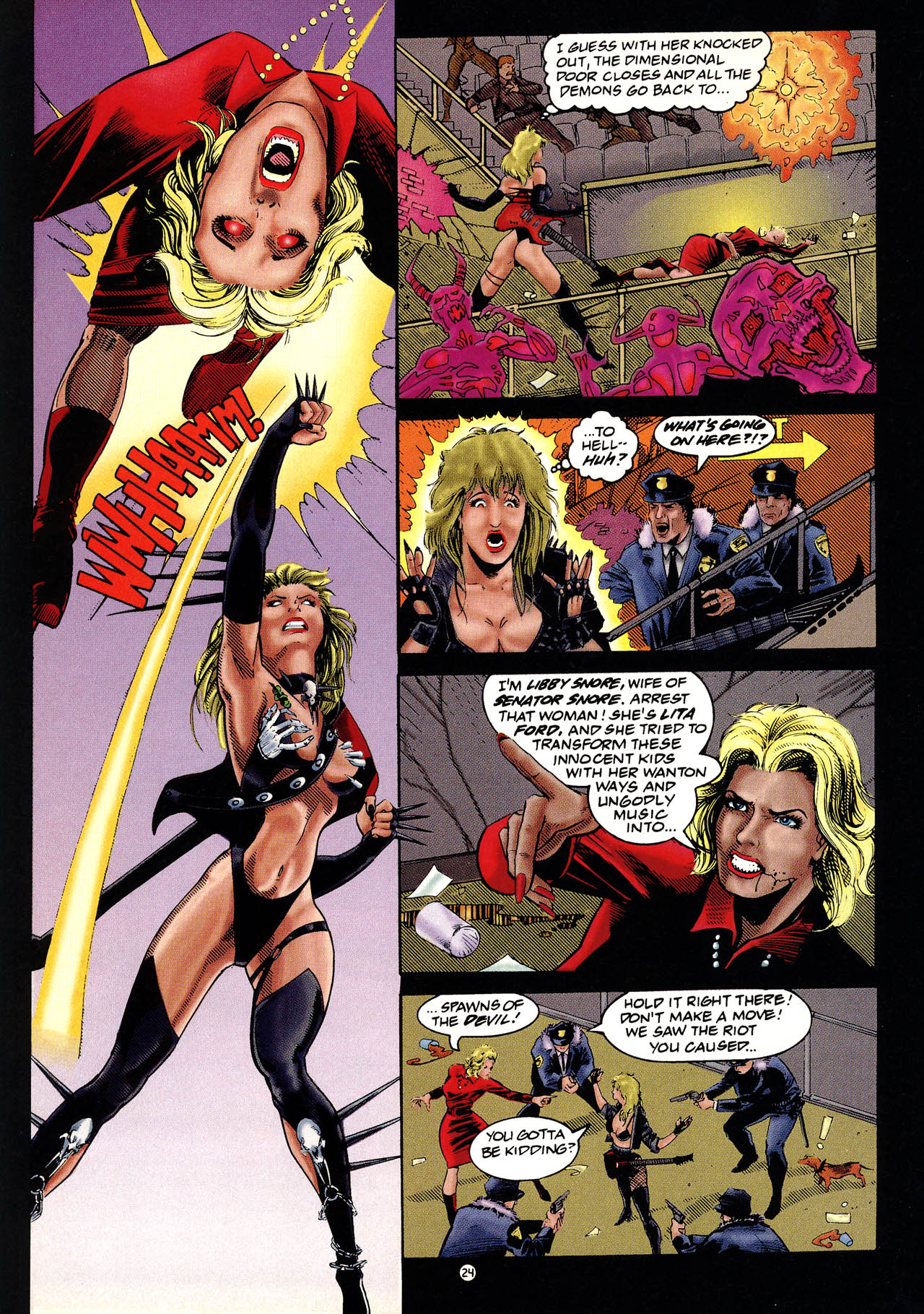 Read online Lita Ford comic -  Issue # Full - 28