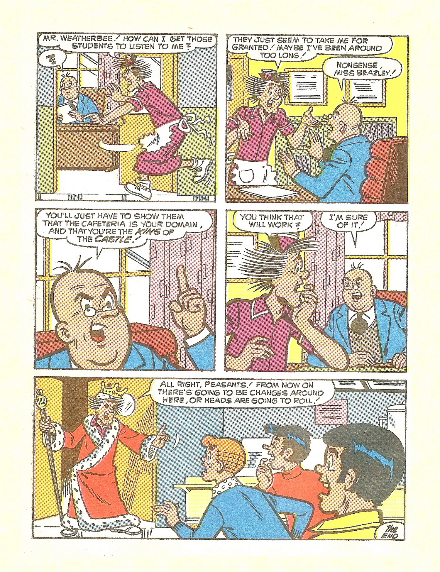 Read online Jughead Jones Comics Digest comic -  Issue #61 - 64