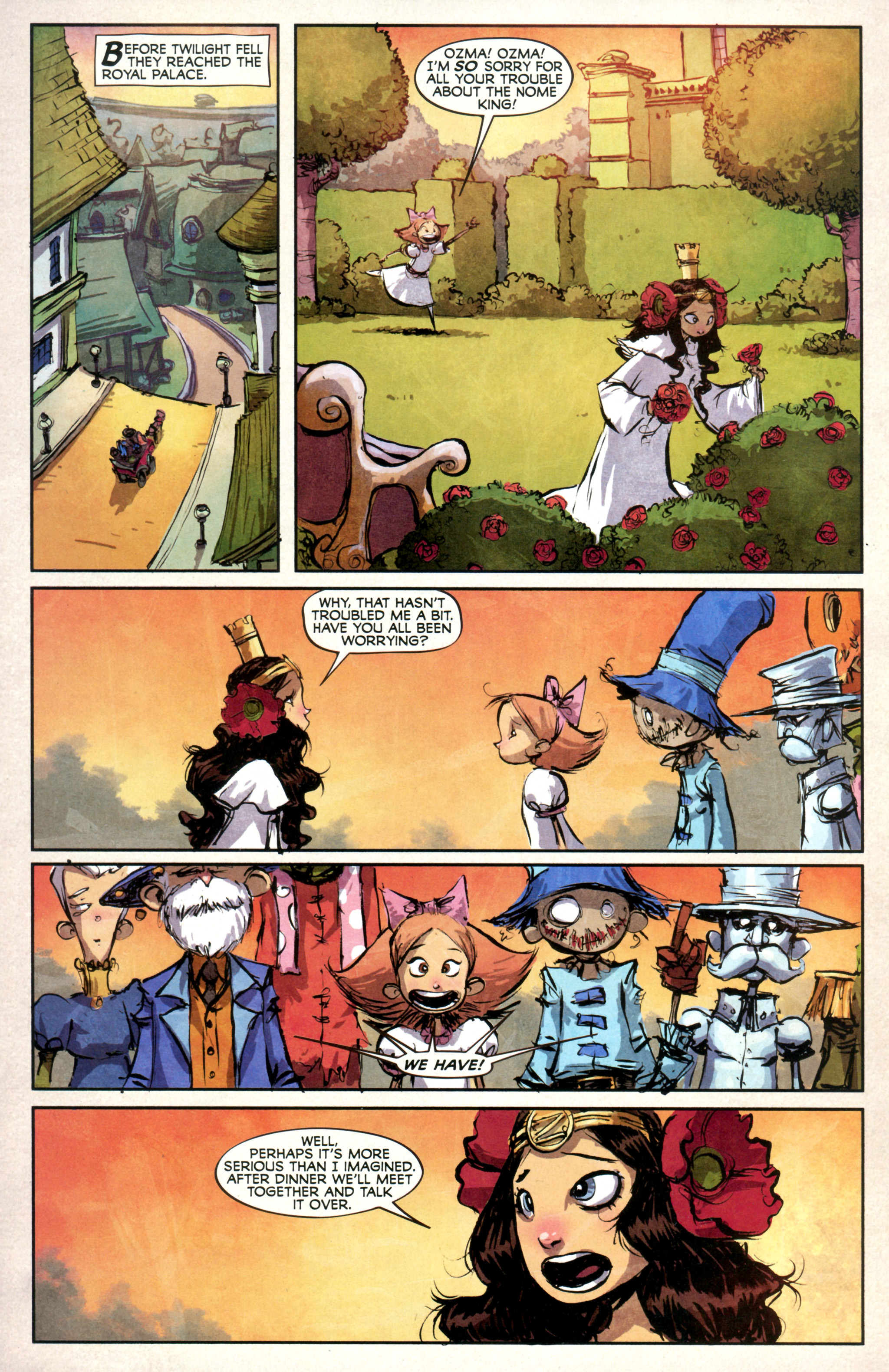 Read online The Emerald City of Oz comic -  Issue #5 - 5