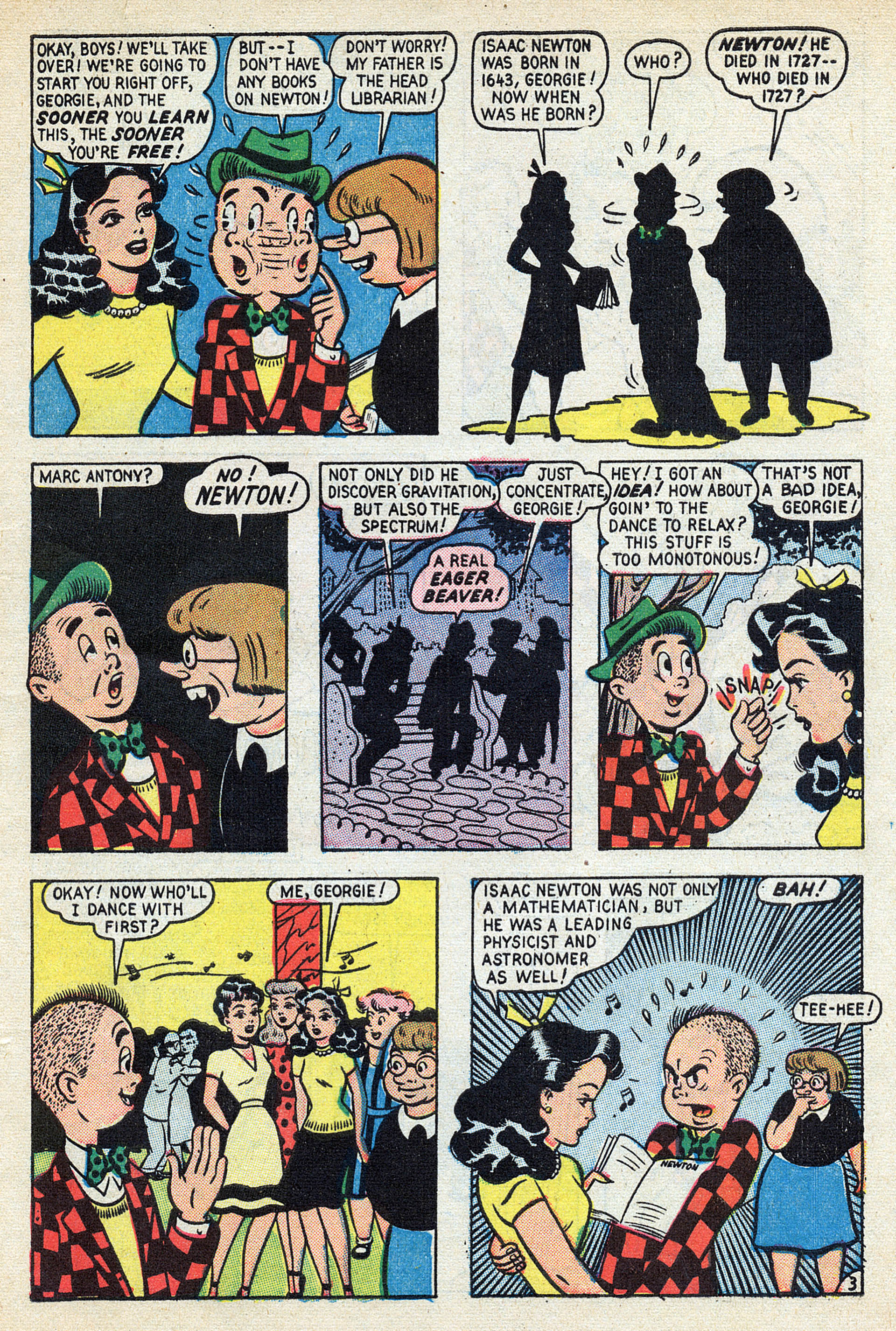 Read online Georgie Comics (1945) comic -  Issue #19 - 5