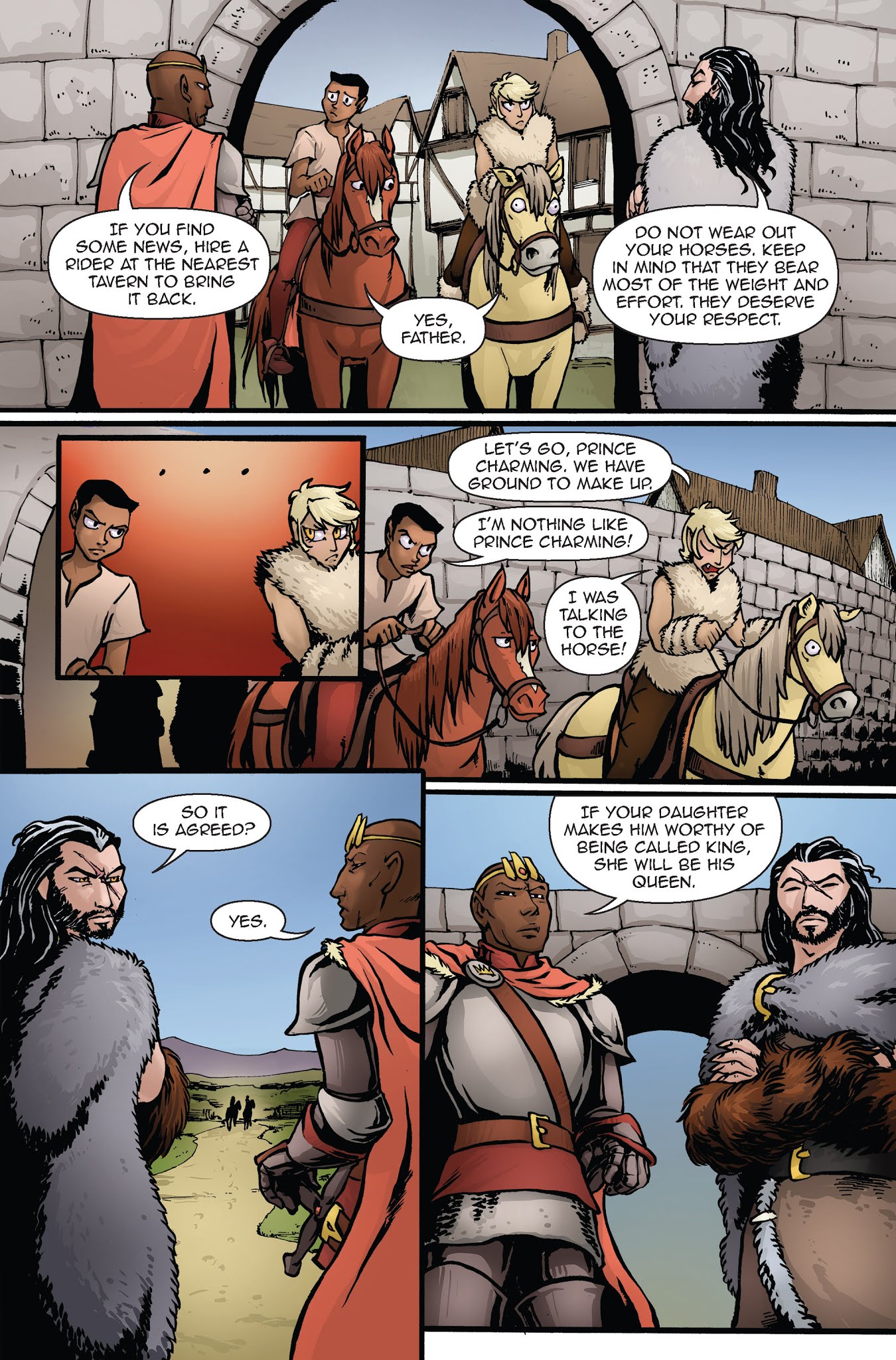 Read online Princeless Book 4: Be Yourself (2015) comic -  Issue #2 - 22