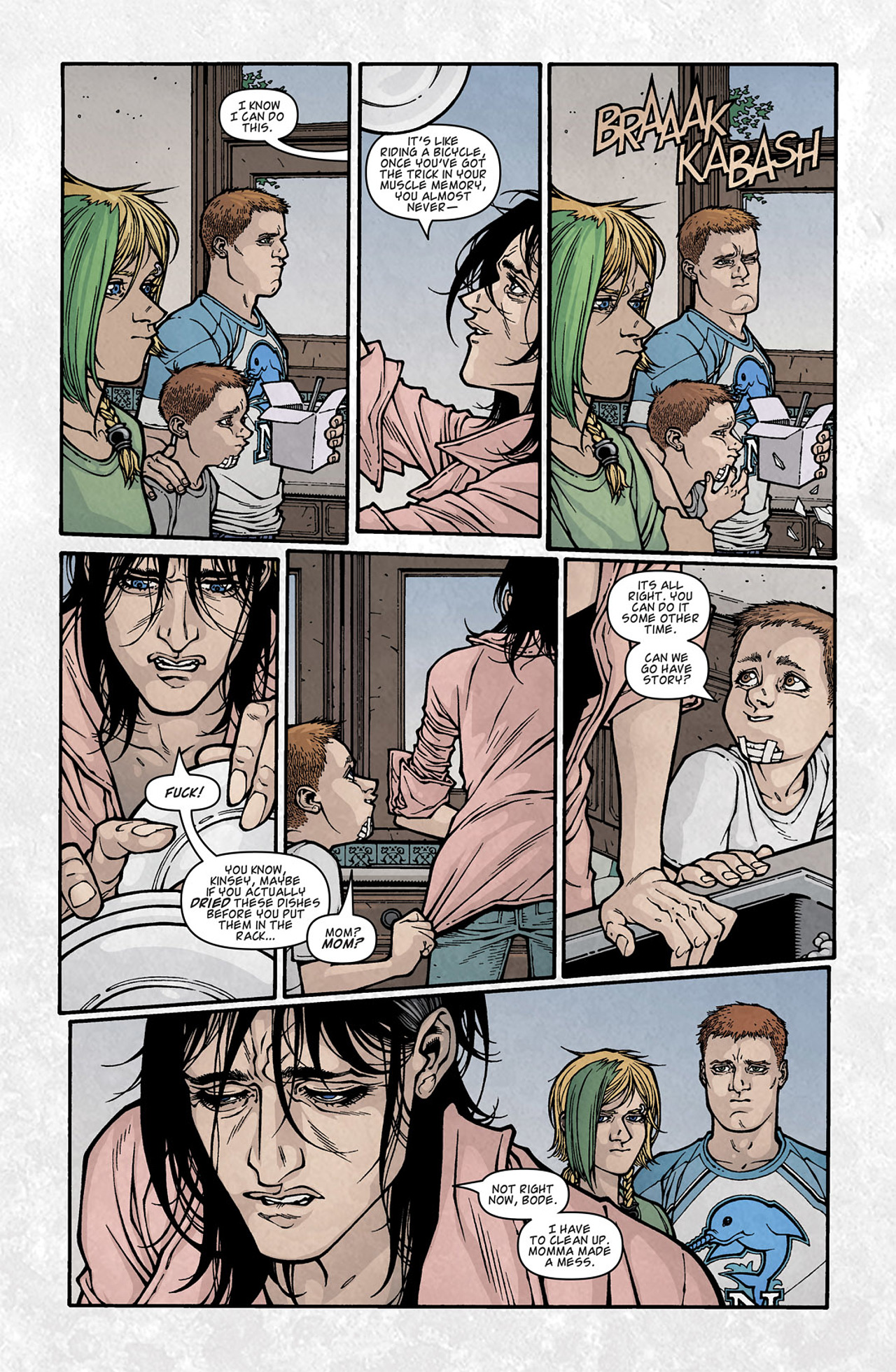 Read online Locke & Key: Crown of Shadows comic -  Issue #6 - 8