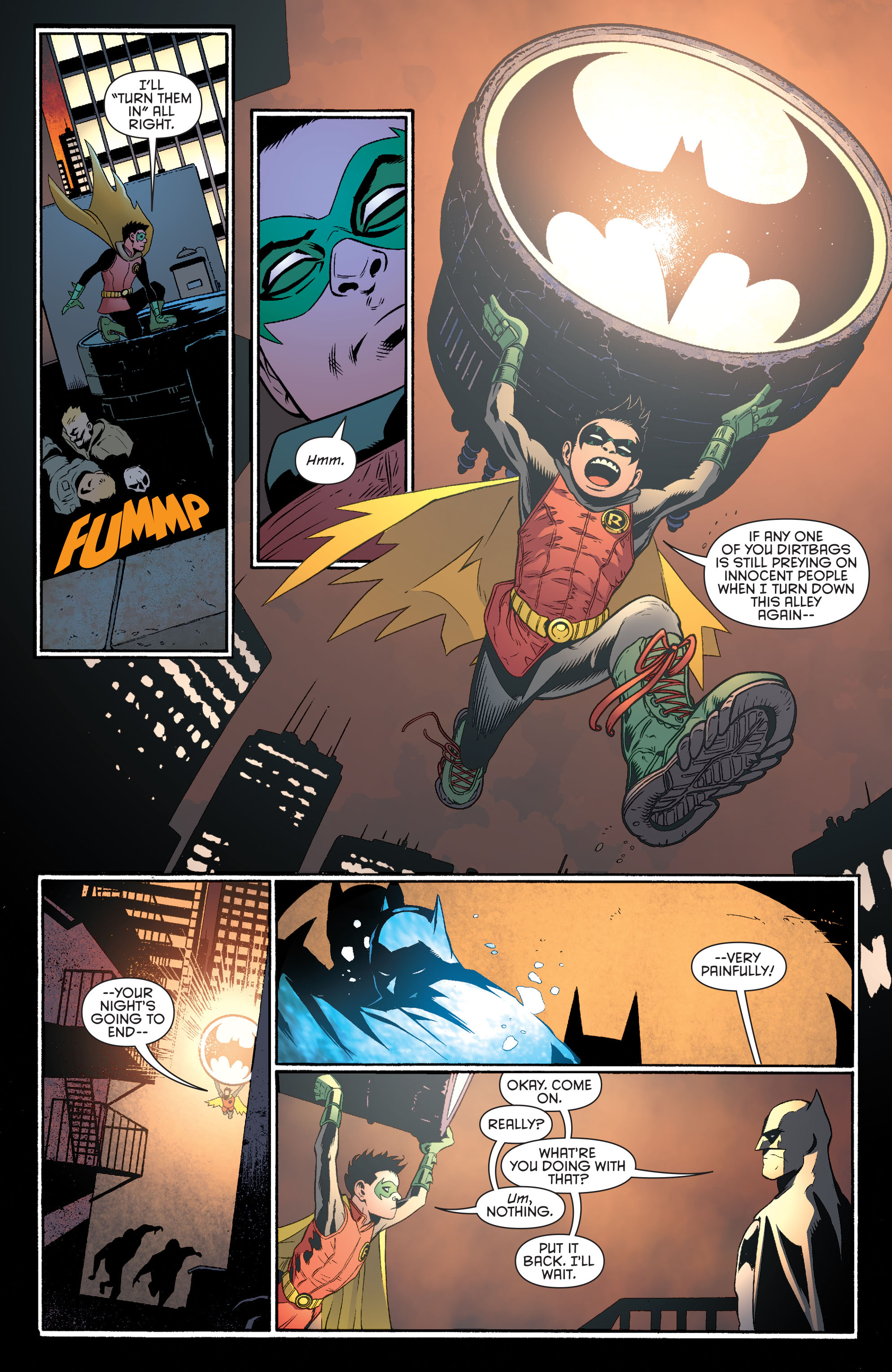 Read online Batman and Robin (2011) comic -  Issue #39 - 15