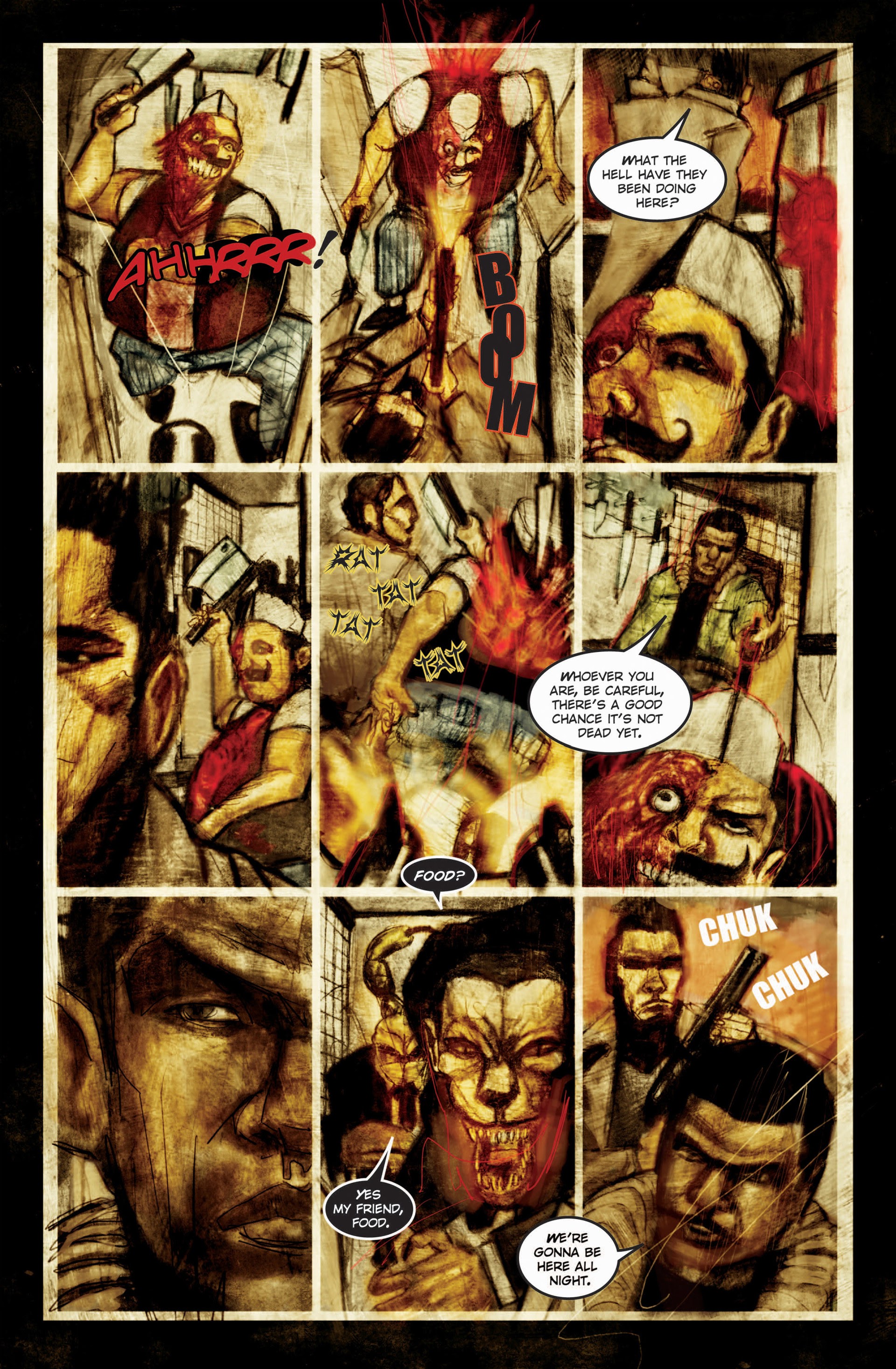 Read online Trenchcoats, Cigarettes and Shotguns comic -  Issue #1 - 21