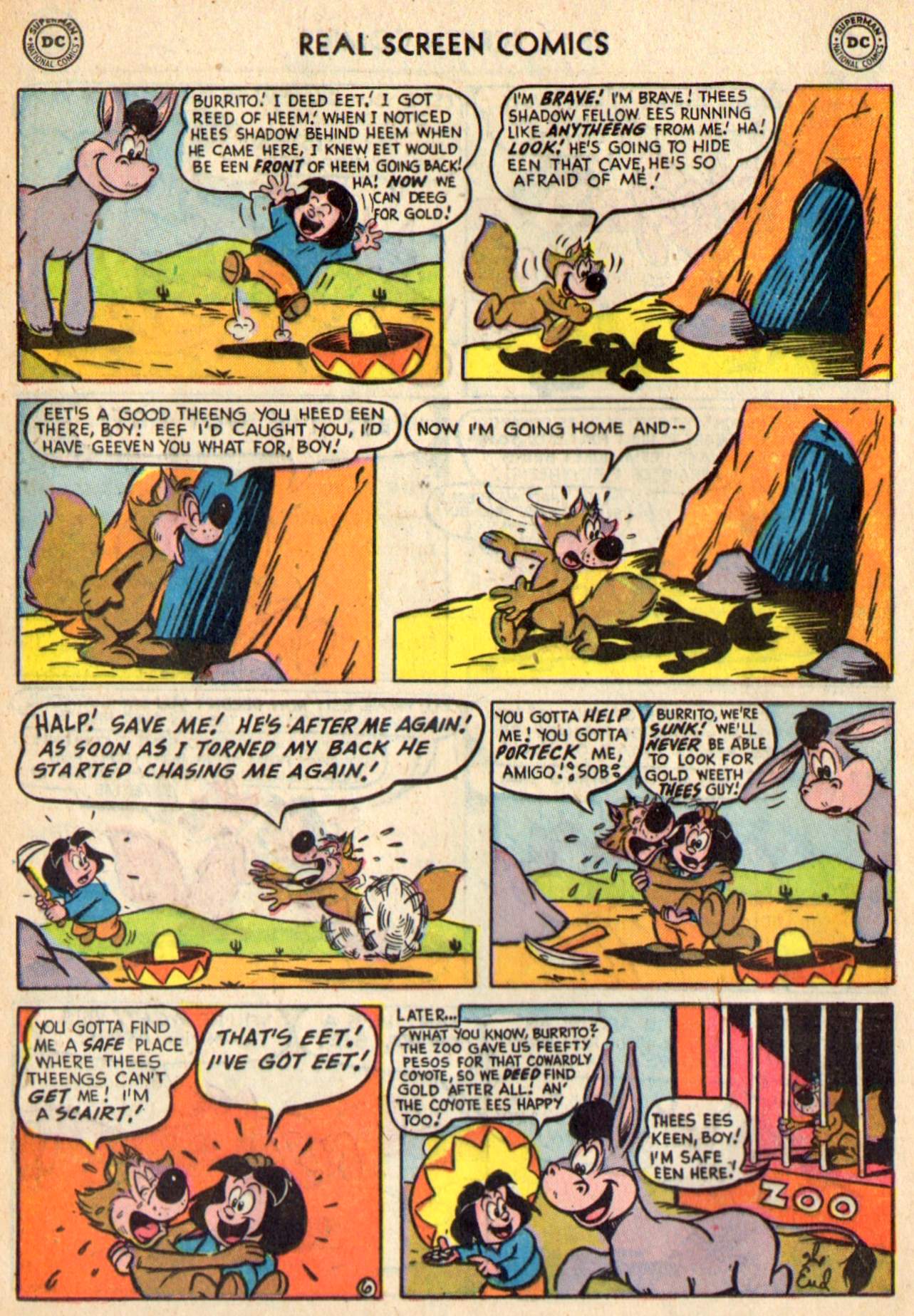 Read online Real Screen Comics comic -  Issue #60 - 24