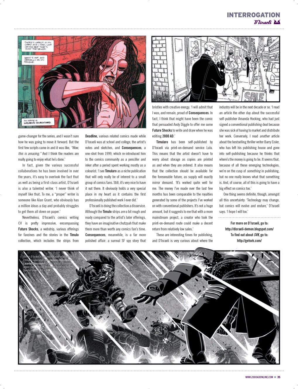 Read online Judge Dredd Megazine (Vol. 5) comic -  Issue #311 - 34