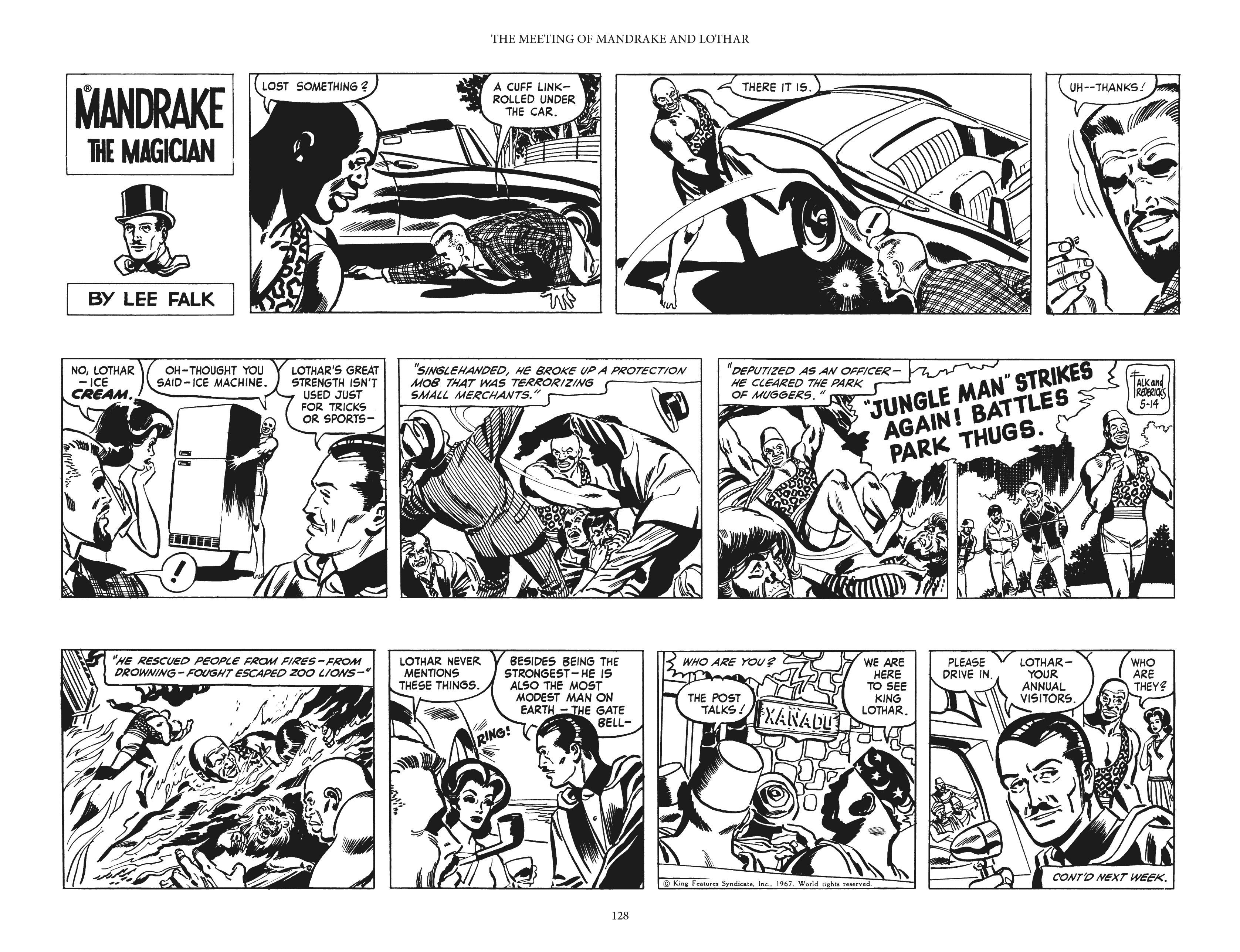 Read online Mandrake the Magician: The Fred Fredricks Sundays comic -  Issue # TPB (Part 2) - 29