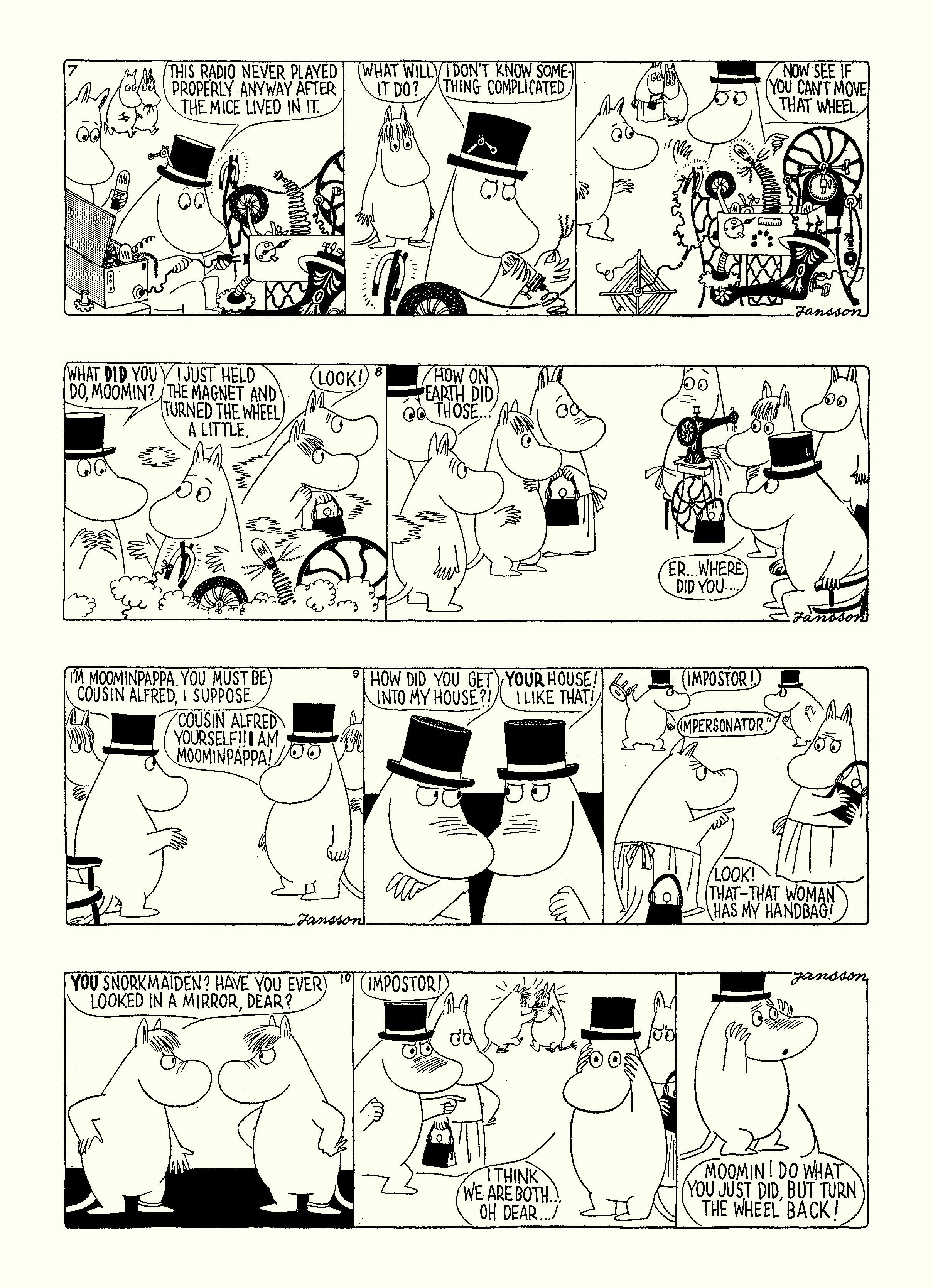 Read online Moomin: The Complete Tove Jansson Comic Strip comic -  Issue # TPB 4 - 8