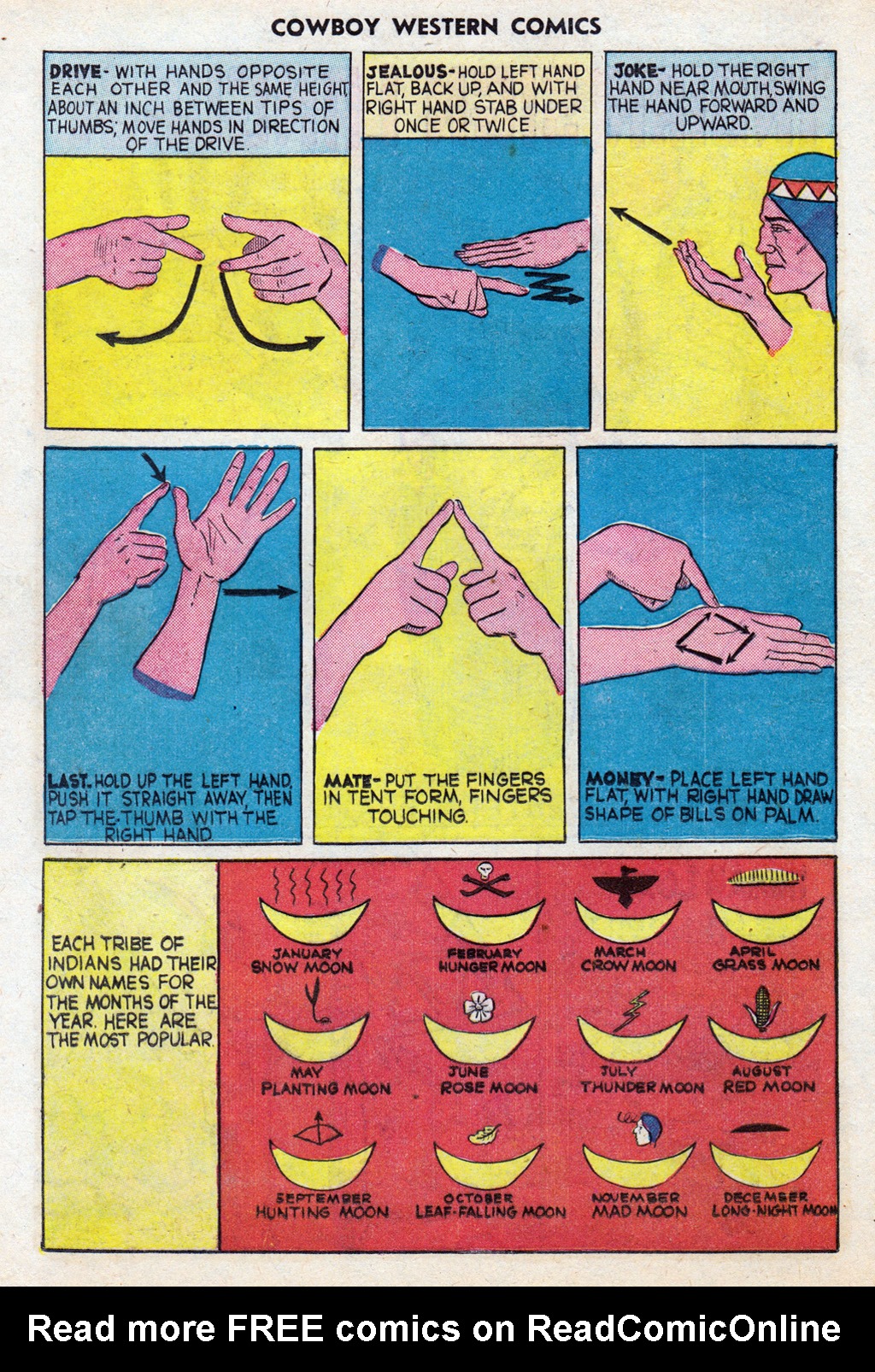 Read online Cowboy Western Comics (1948) comic -  Issue #28 - 12