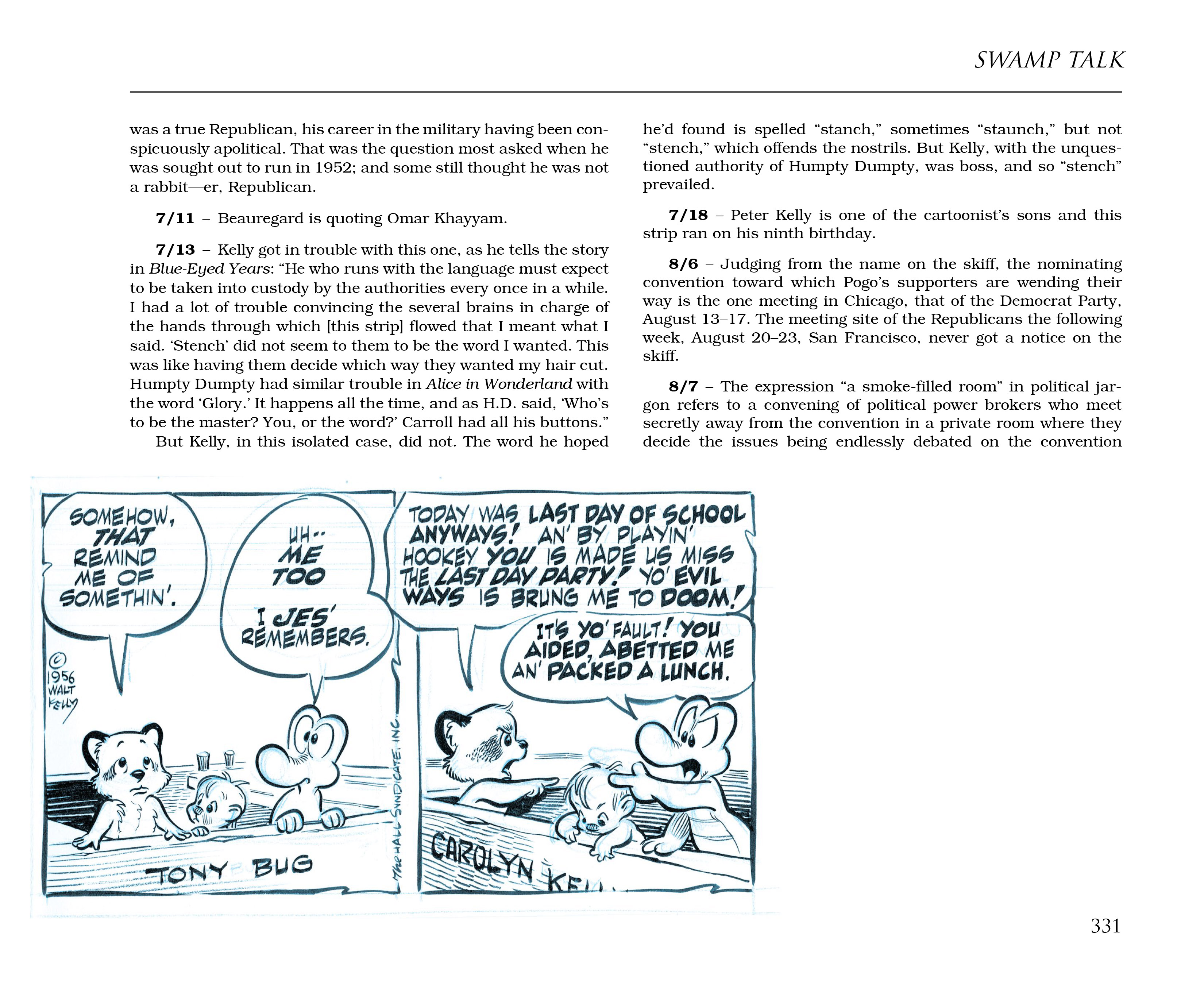 Read online Pogo by Walt Kelly: The Complete Syndicated Comic Strips comic -  Issue # TPB 4 (Part 4) - 43