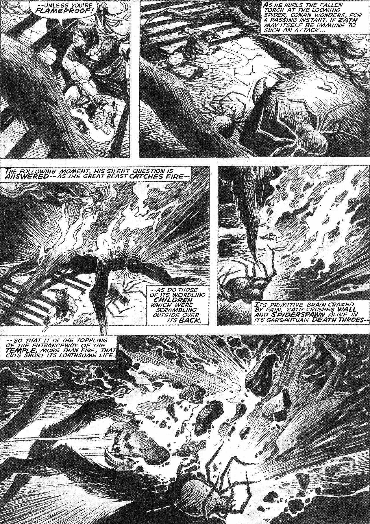 Read online The Savage Sword Of Conan comic -  Issue #210 - 39