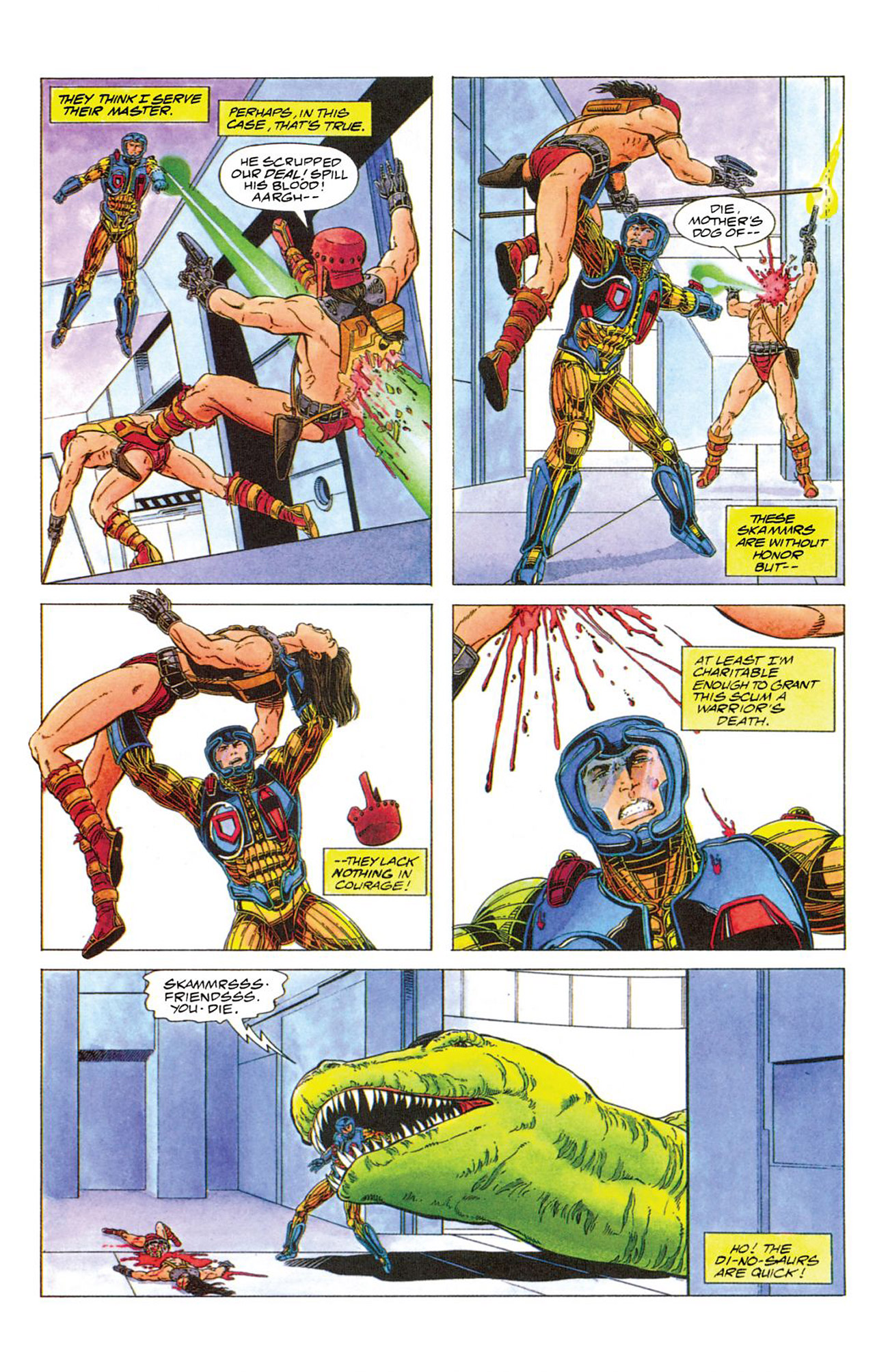 Read online X-O Manowar (1992) comic -  Issue #7 - 20
