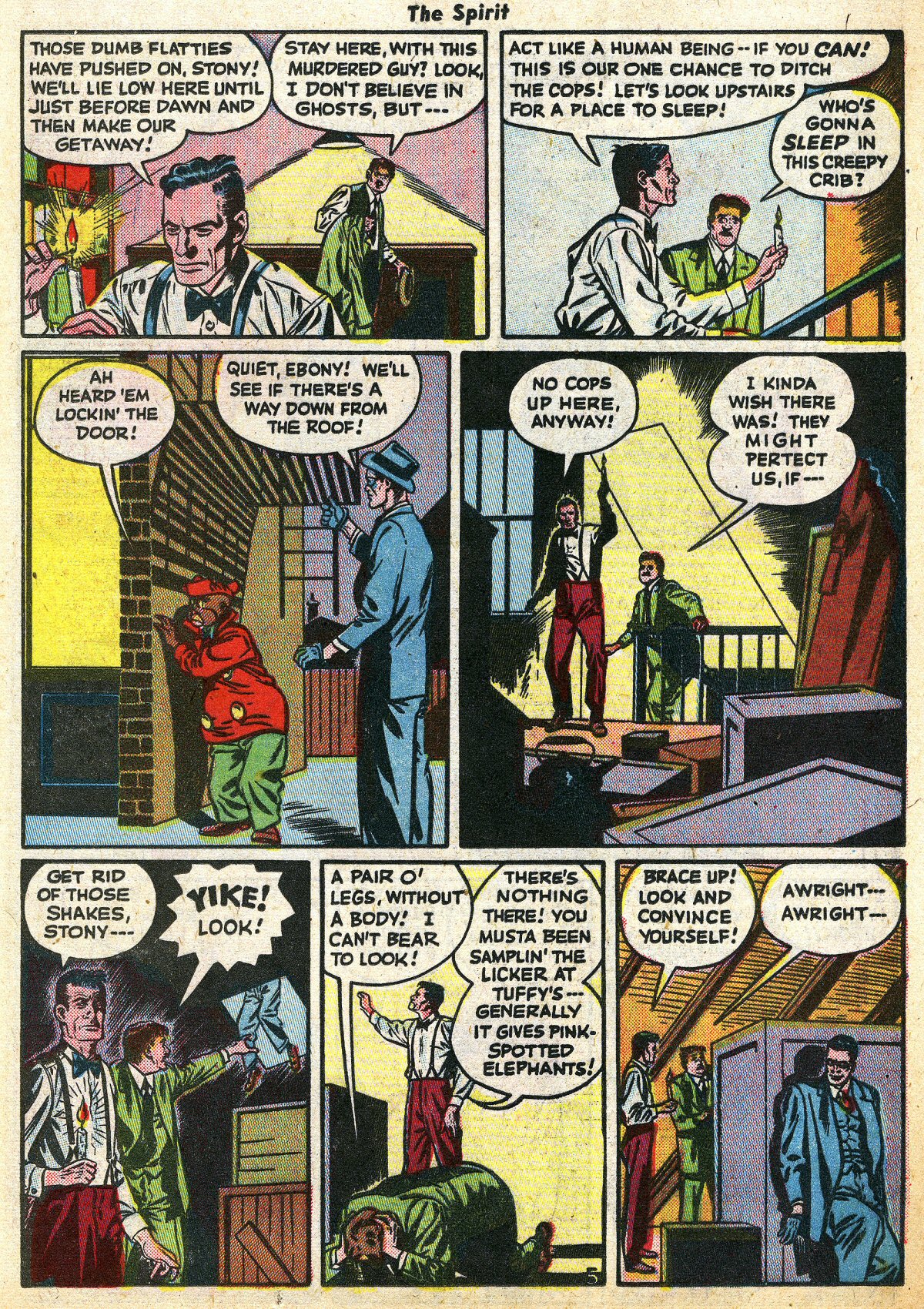 Read online The Spirit (1944) comic -  Issue #14 - 15