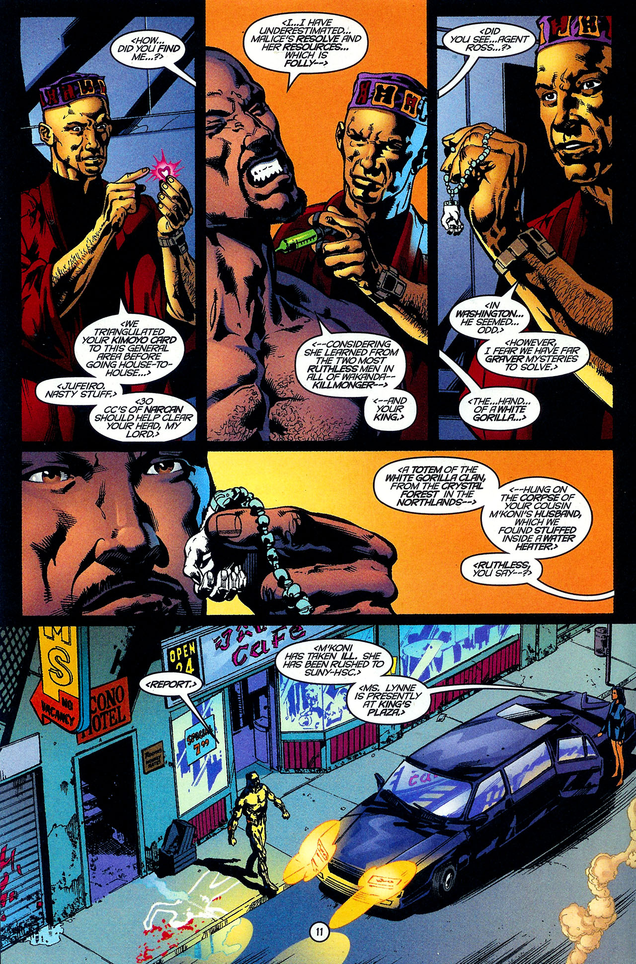 Read online Black Panther (1998) comic -  Issue #32 - 12