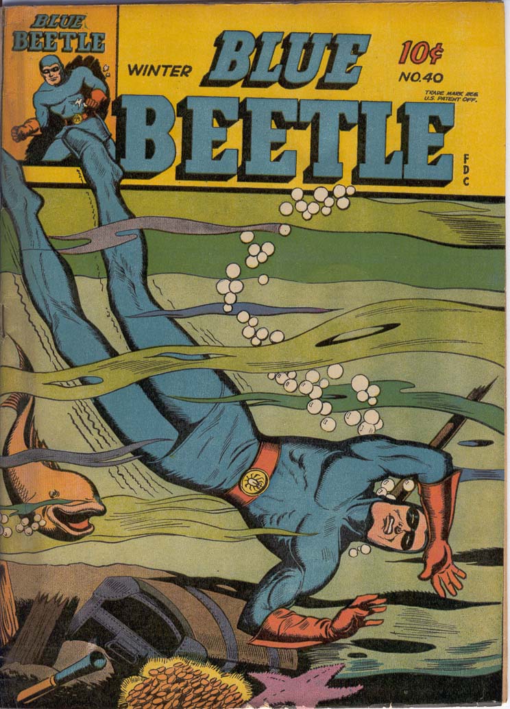 Read online The Blue Beetle comic -  Issue #40 - 1