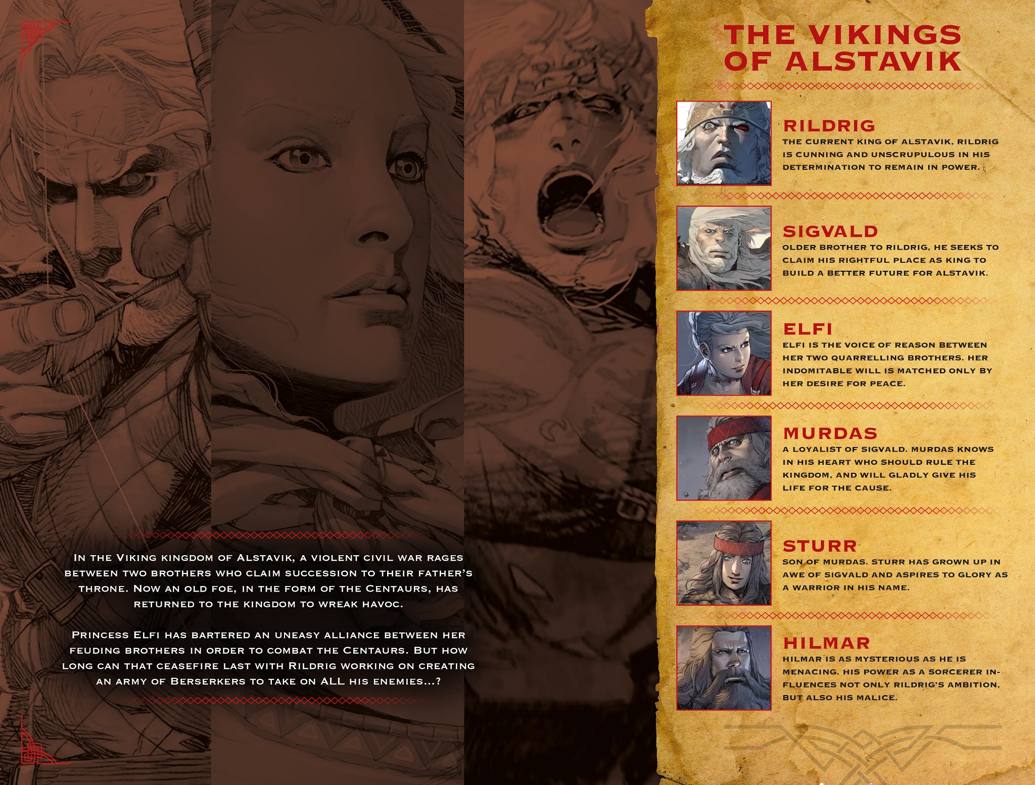 Read online Konungar: War of Crowns comic -  Issue #2 - 2