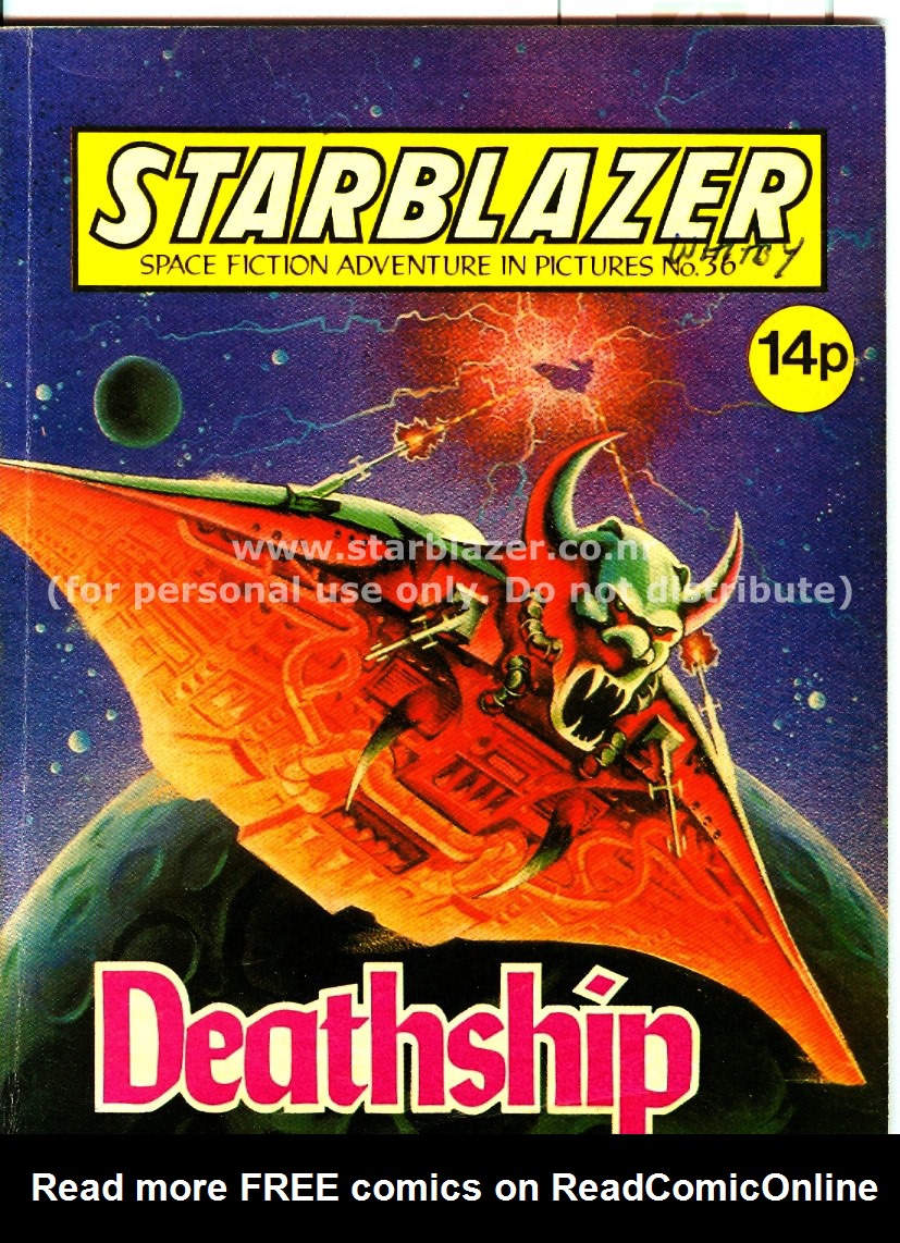 Read online Starblazer comic -  Issue #36 - 1