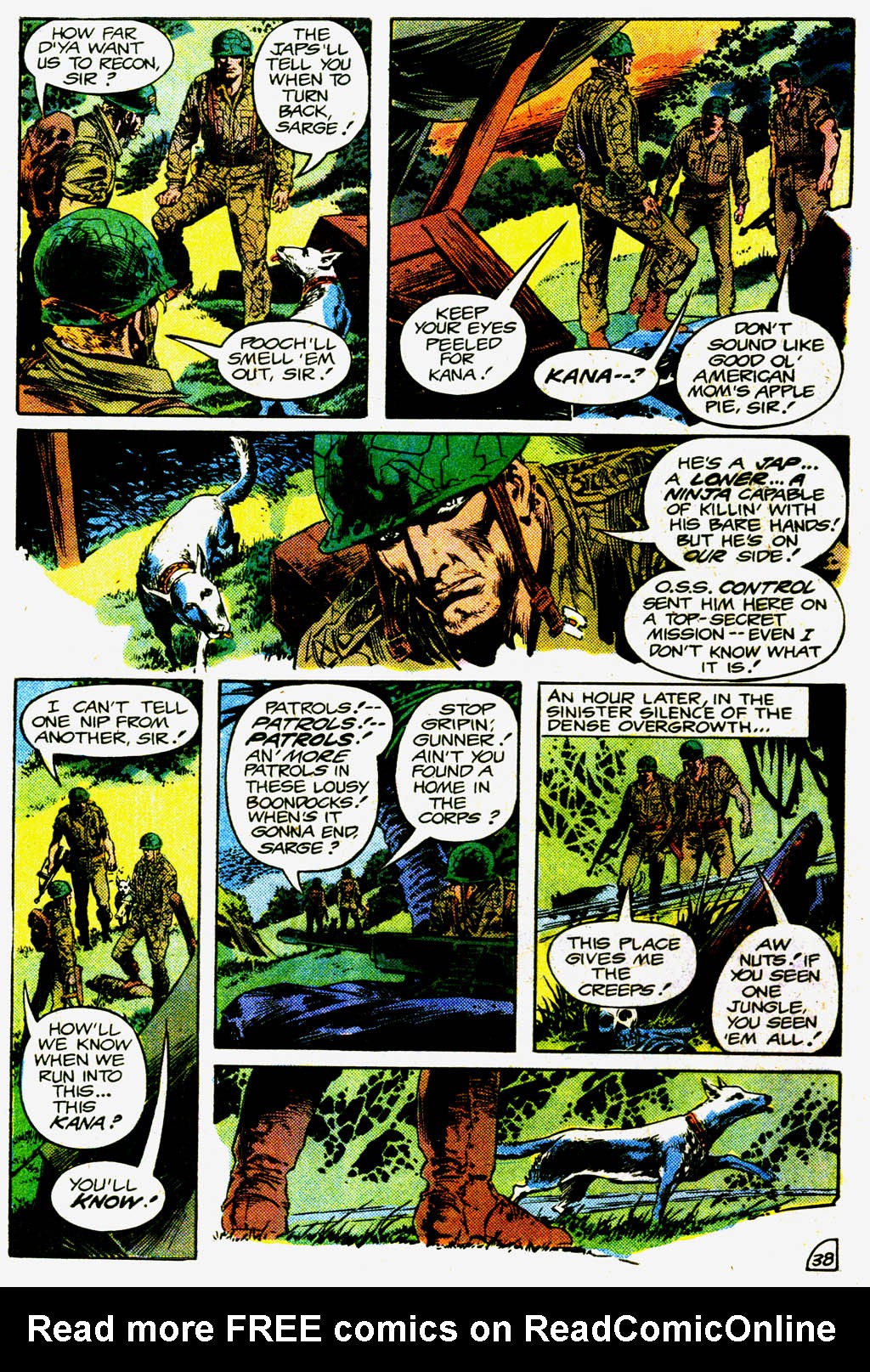 Read online G.I. Combat (1952) comic -  Issue #246 - 42