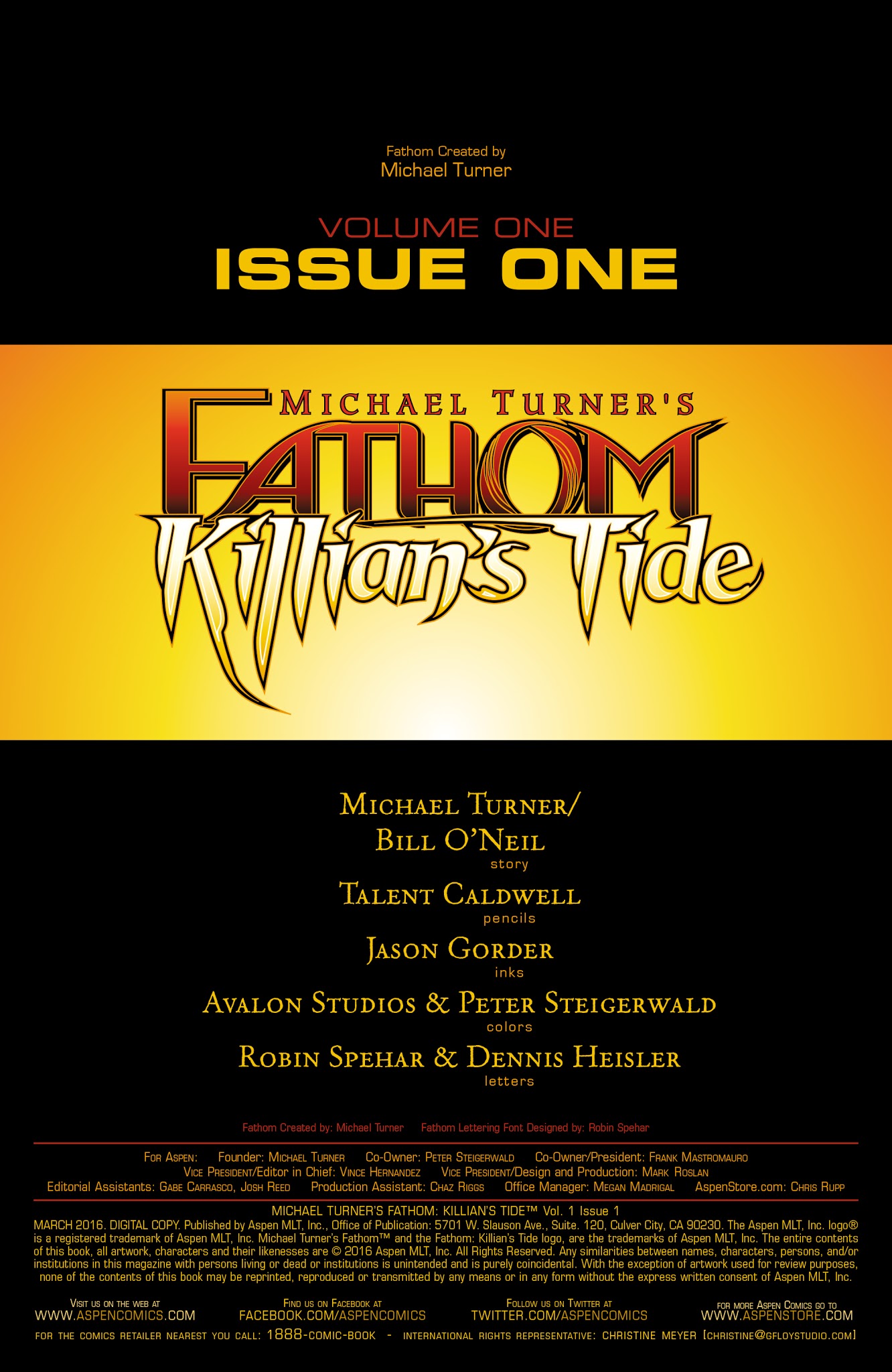 Read online Fathom: Killian's Tide comic -  Issue #1 - 3