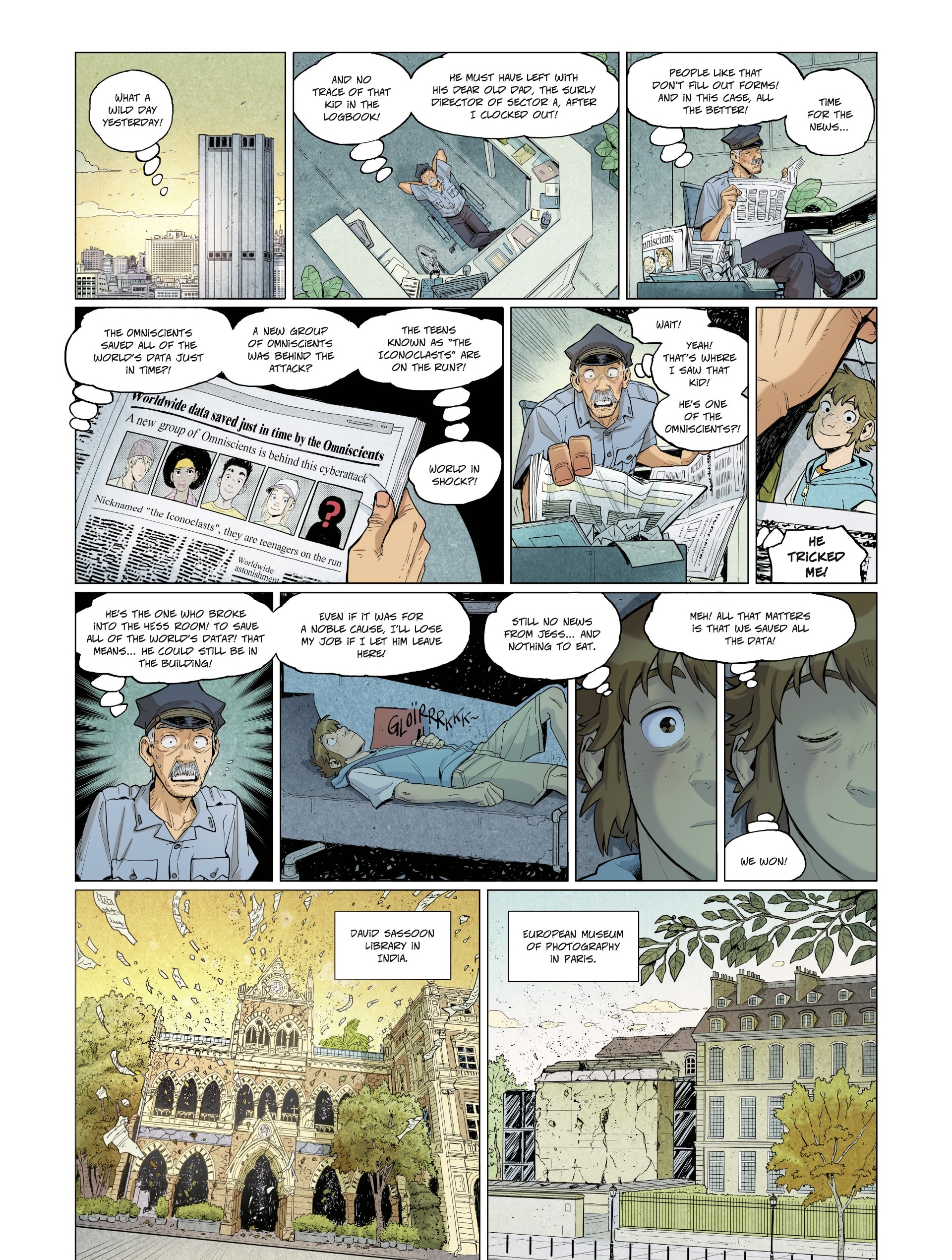 Read online The Omniscients comic -  Issue #3 - 32