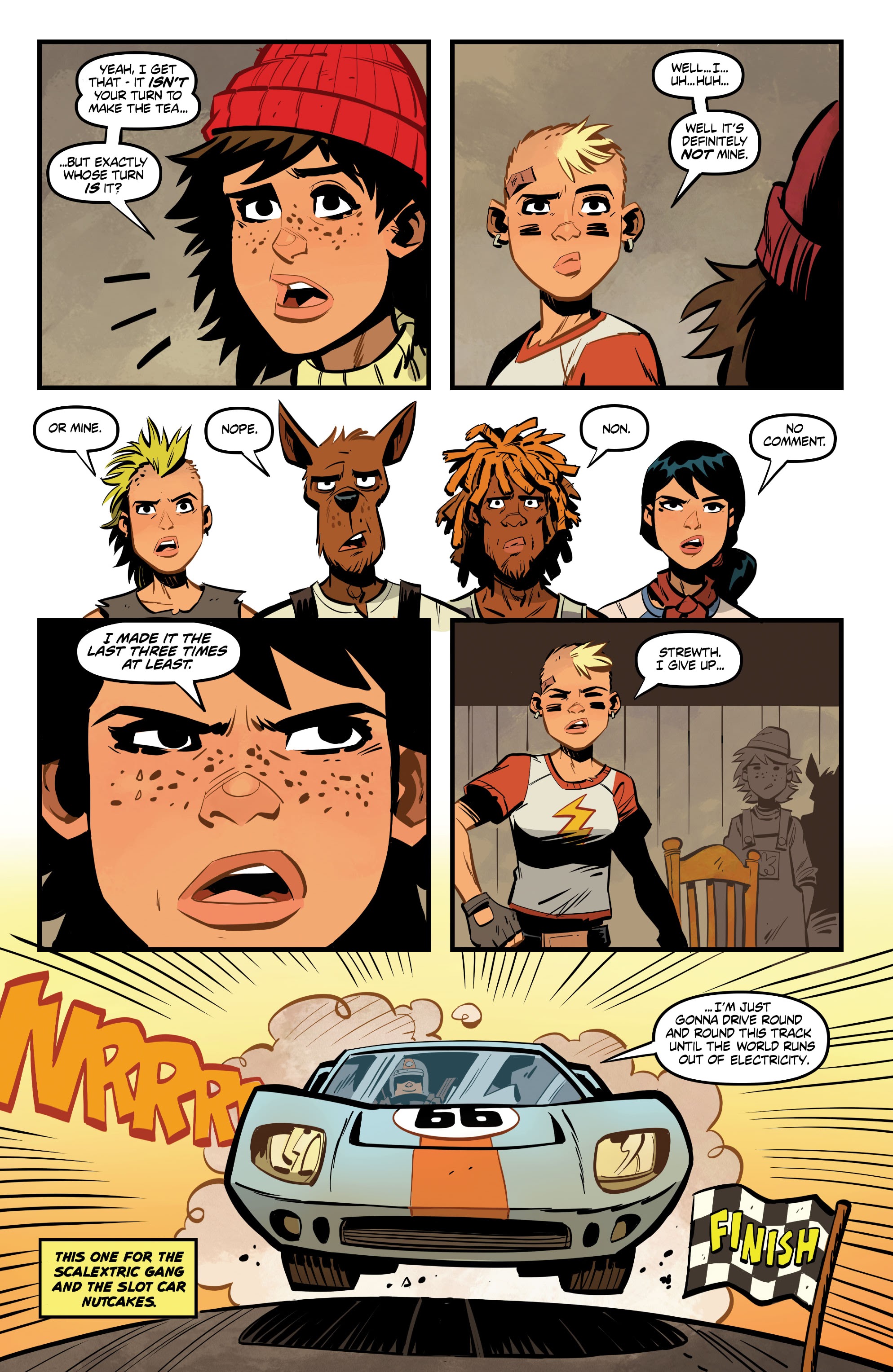 Read online King Tank Girl comic -  Issue #5 - 9