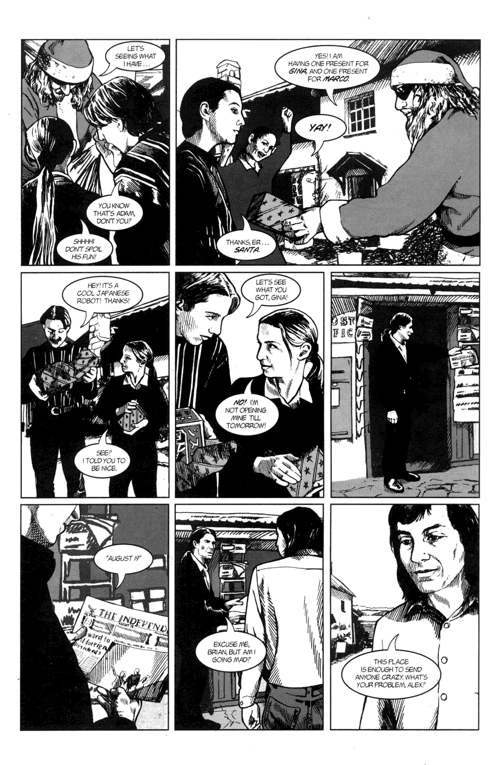 Read online Strangehaven comic -  Issue #8 - 9
