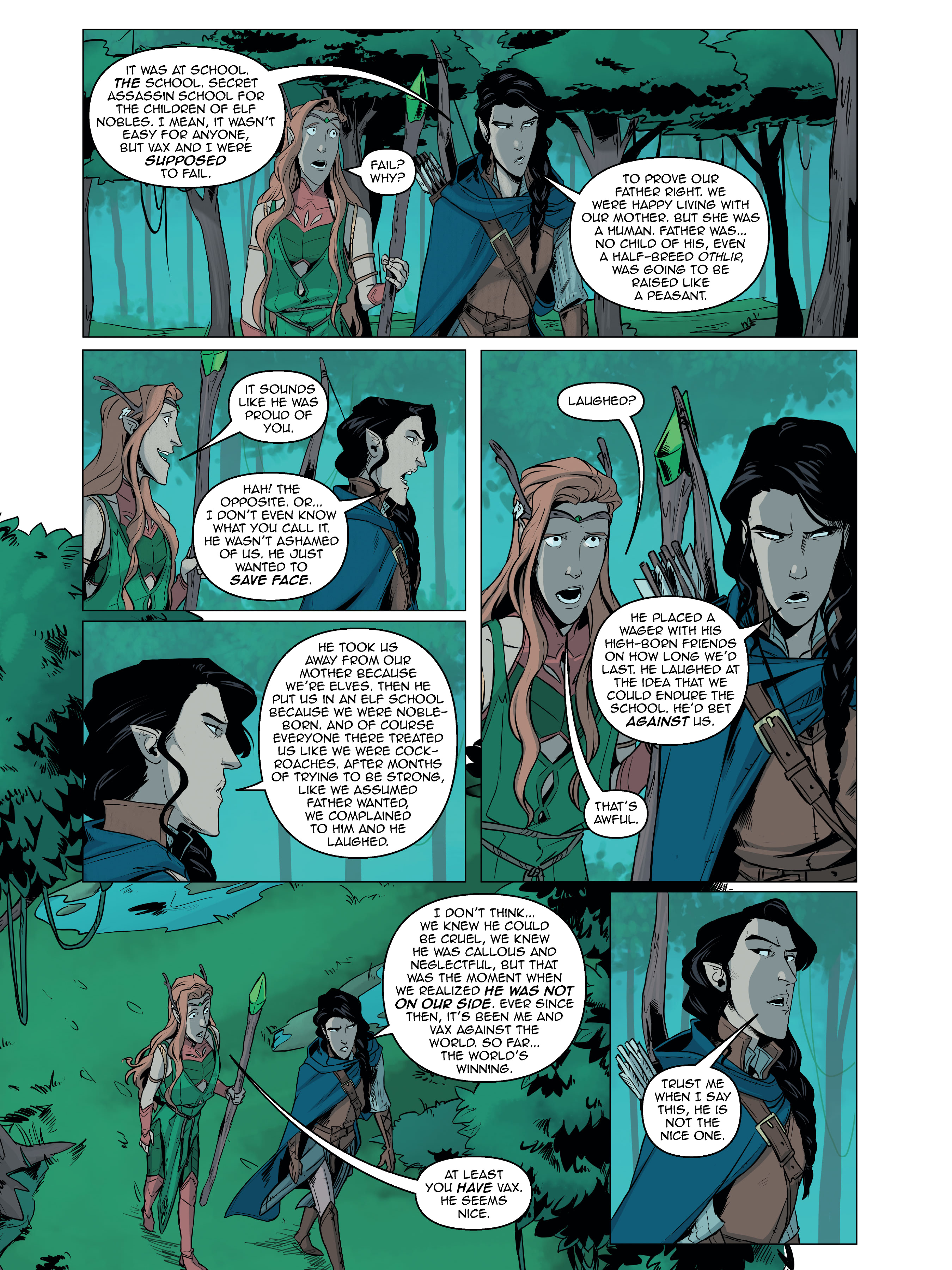 Read online Critical Role Vox Machina Origins comic -  Issue # (2019) _TPB Library Edition (Part 2) - 24