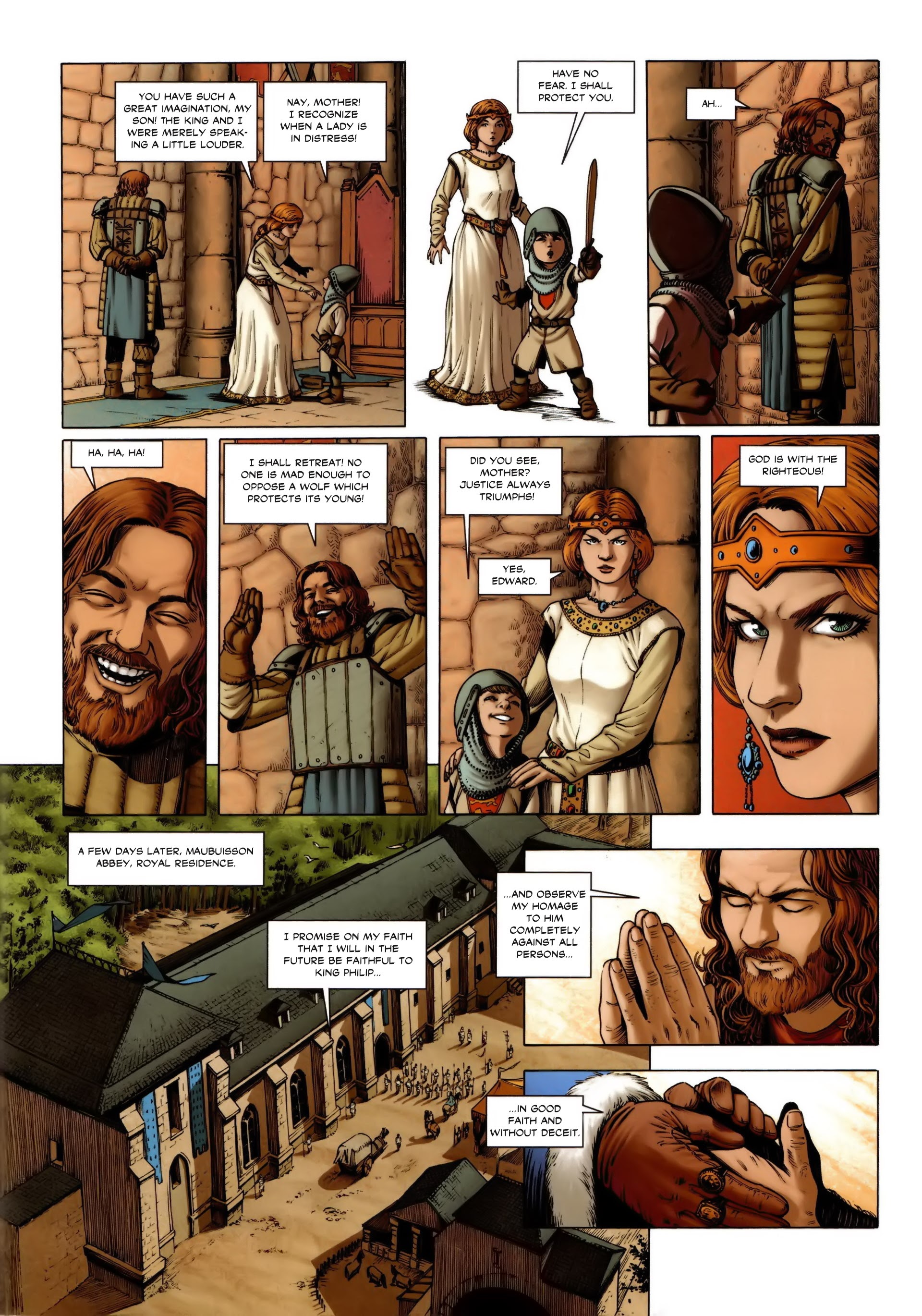 Read online Isabella: She-Wolf of France comic -  Issue #1 - 36