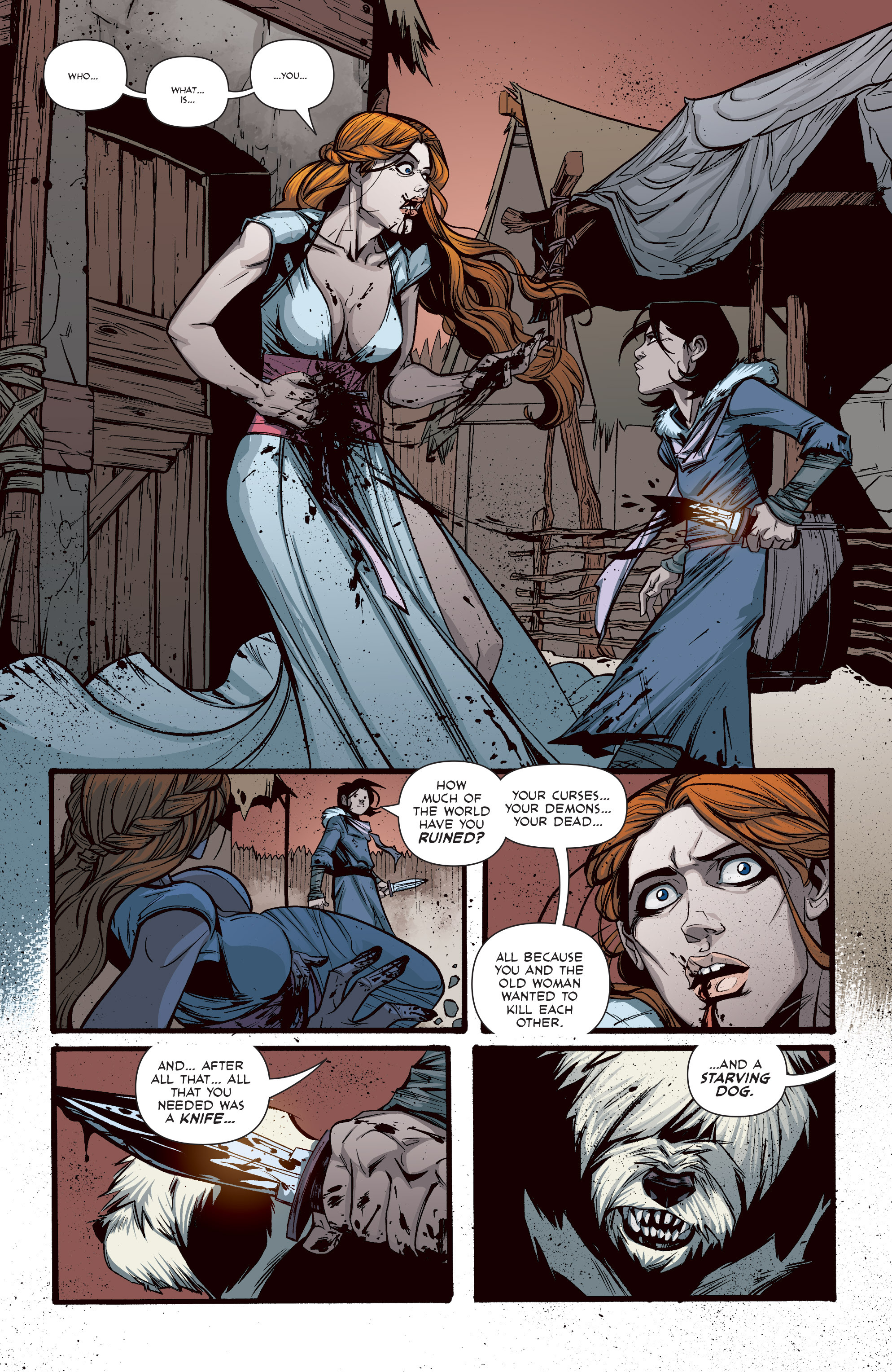 Read online Helheim comic -  Issue #6 - 16