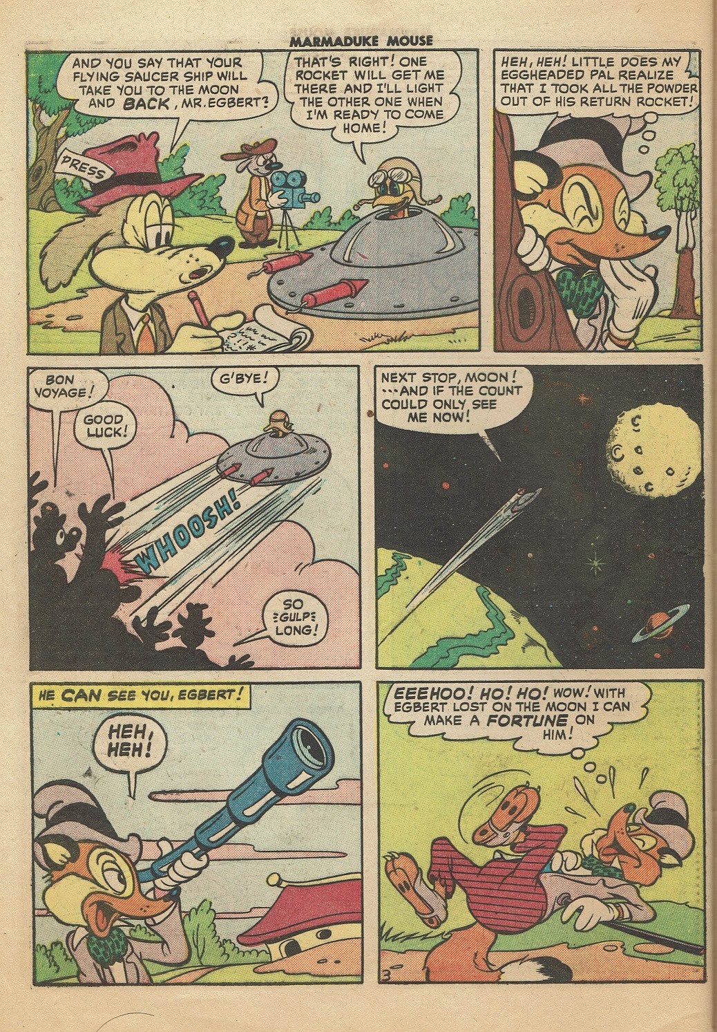 Read online Marmaduke Mouse comic -  Issue #22 - 42