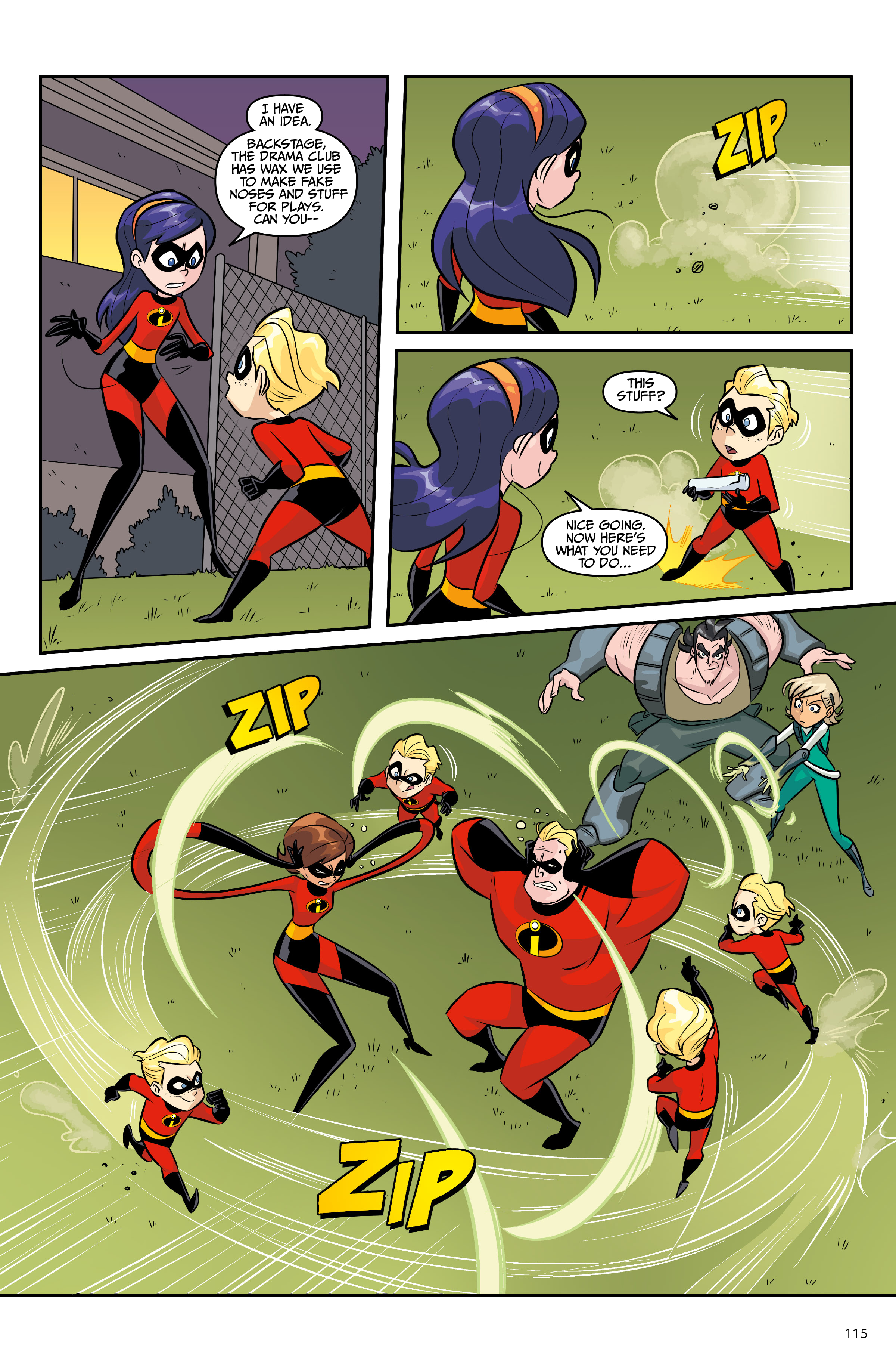 Read online Disney/PIXAR Incredibles 2 Library Edition comic -  Issue # TPB (Part 2) - 14