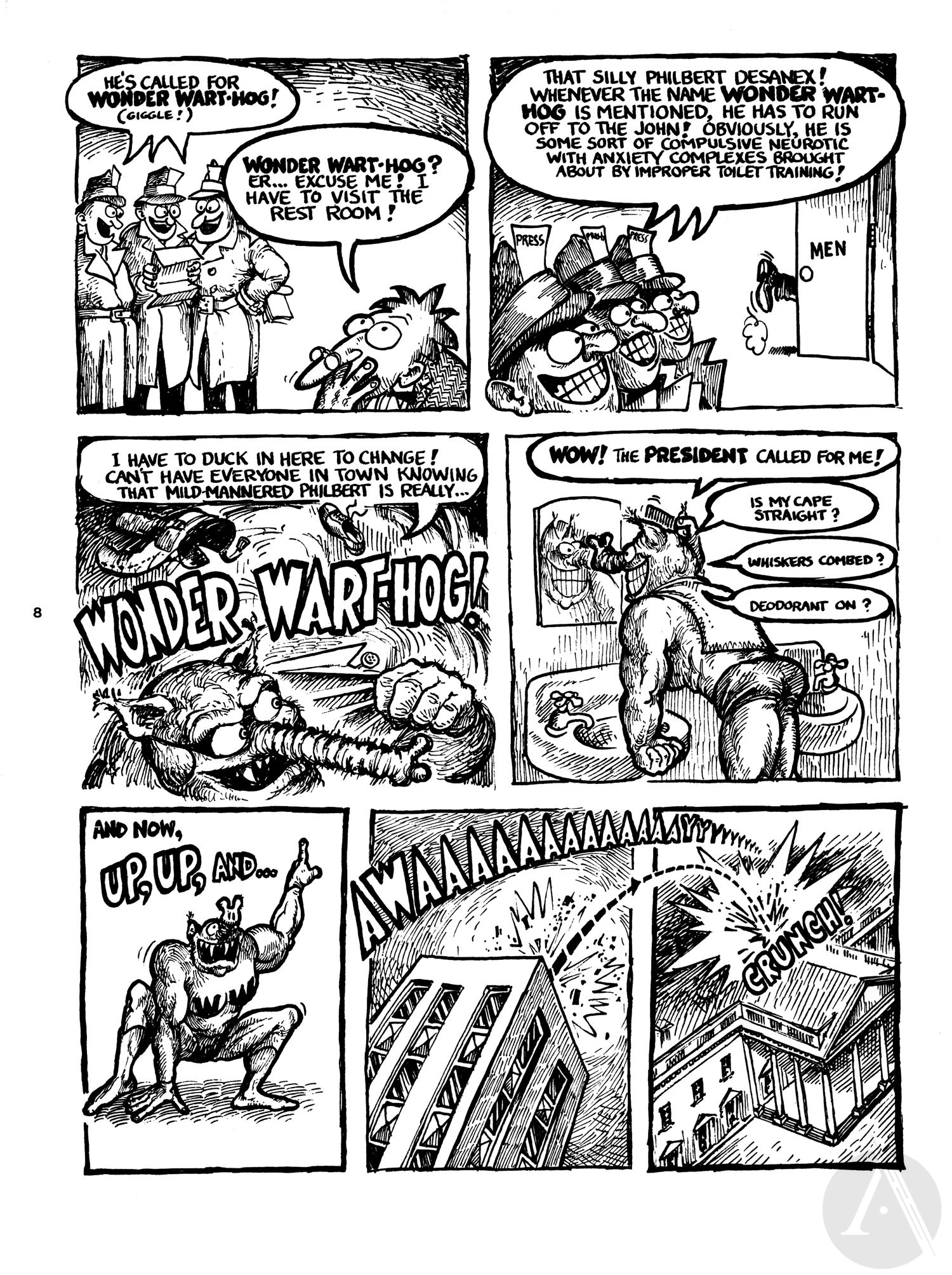 Read online Wonder Wart-Hog comic -  Issue #1 - 8
